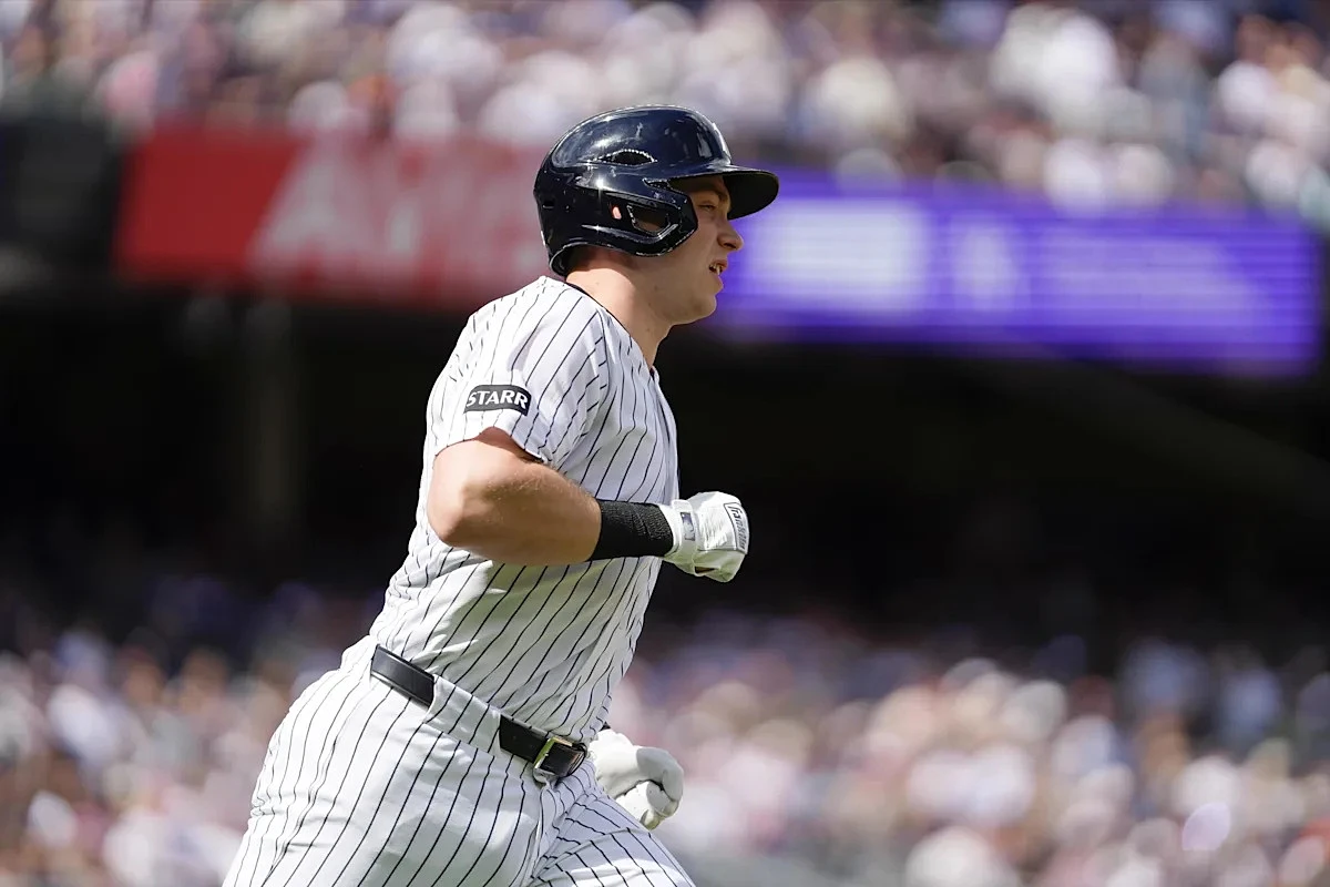 Ben Rice lifted from game with apparent injury