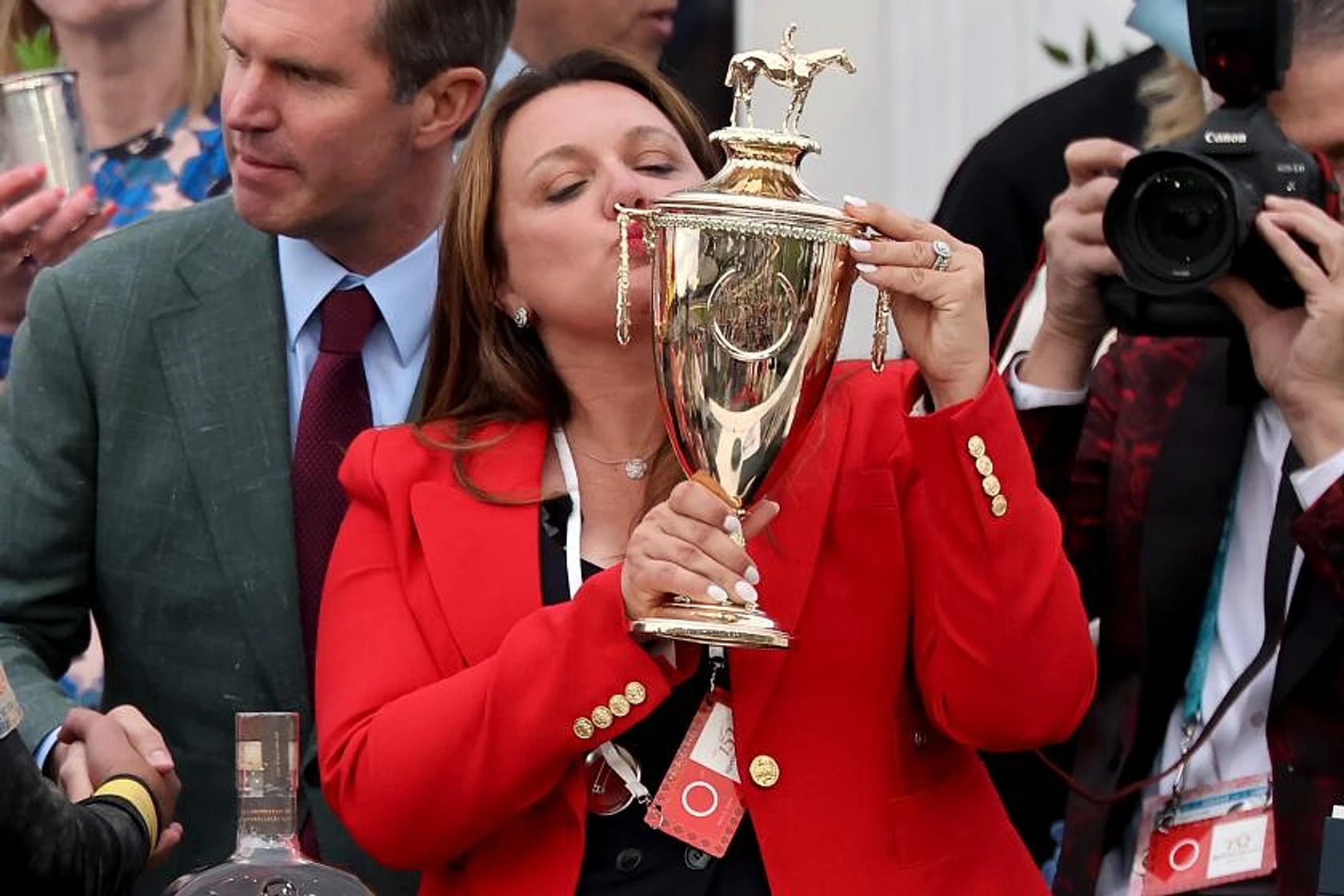 Trainer Cherie DeVaux's historic Kentucky Derby win may be the first of many