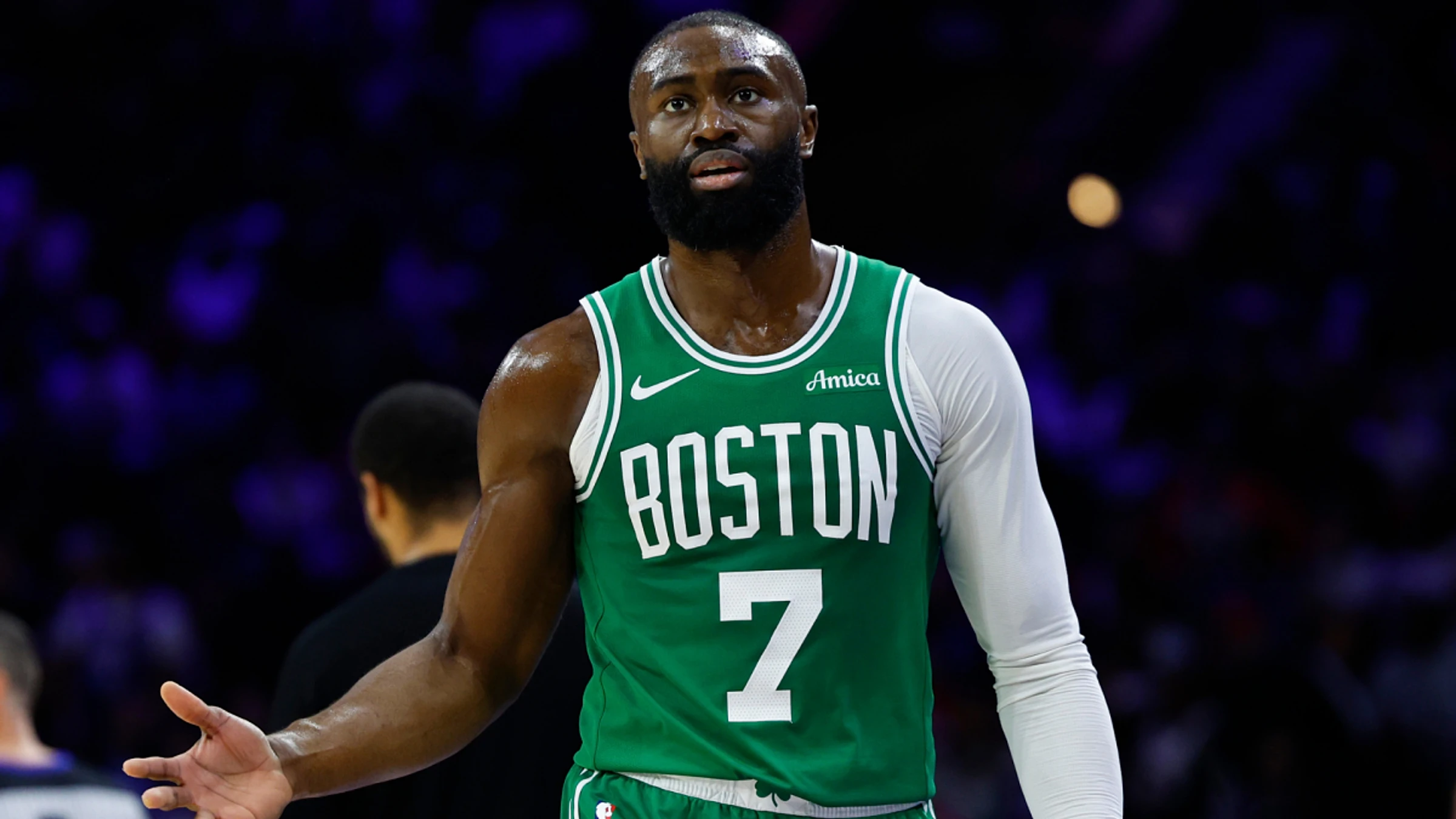 Jaylen Brown calls out Joel Embiid for flopping, says NBA refs have 'agenda' against him during Twitch stream