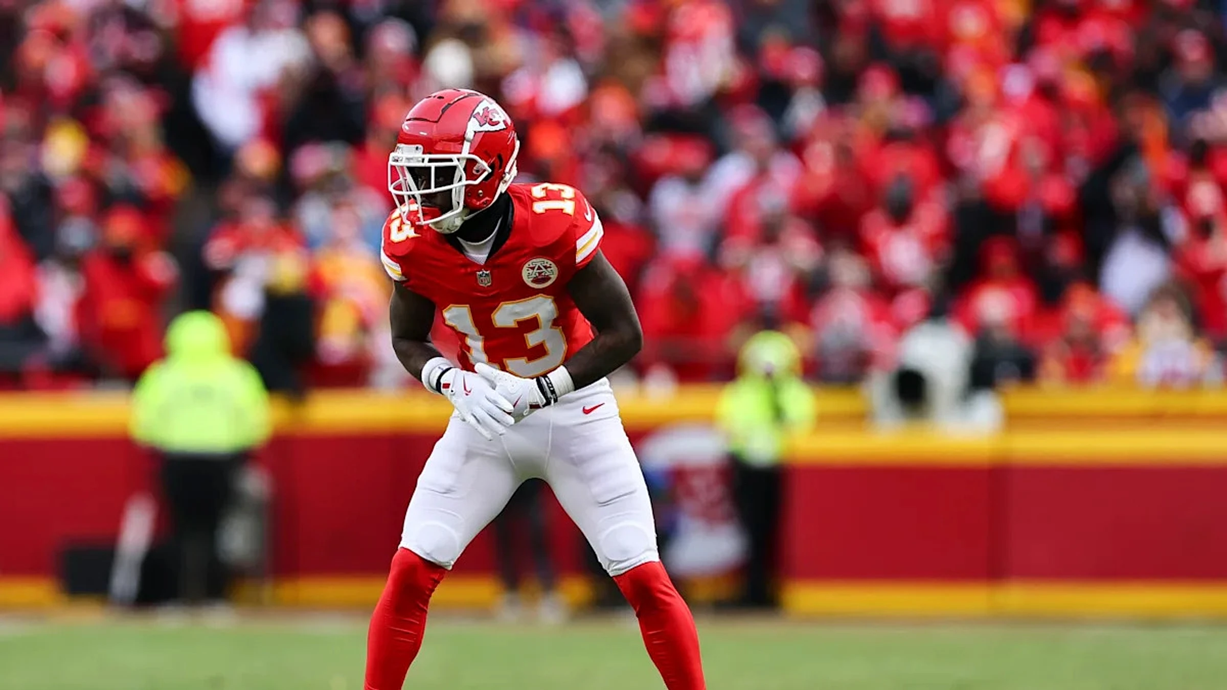 Nazeeh Johnson visiting with Eagles on Monday