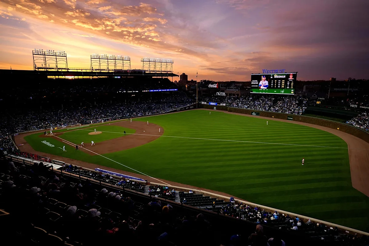 Tonight’s Cubs/Reds game time has been moved up to 6:10 p.m. CT