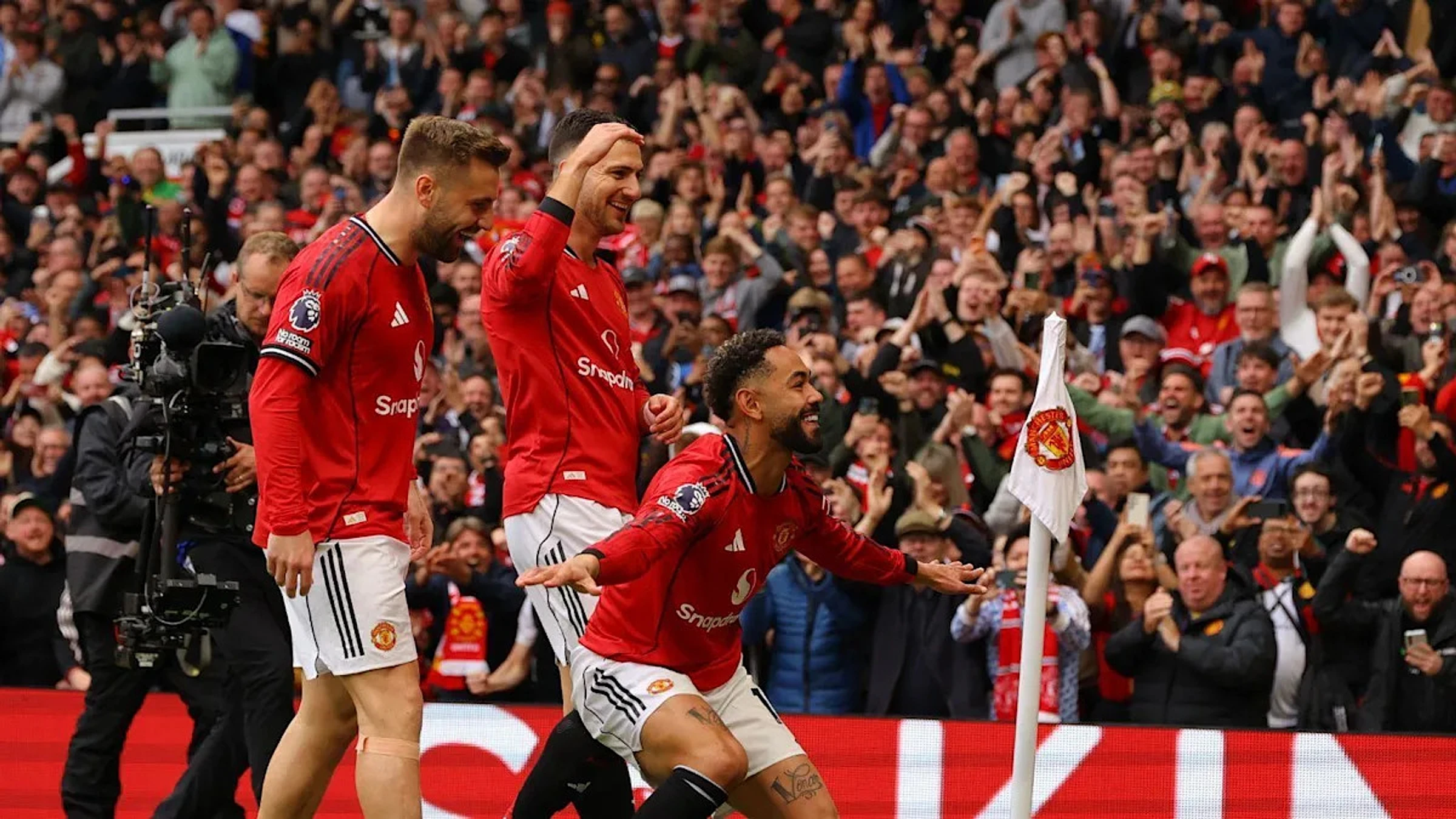'I've improved my celebration a little bit!' - Cunha