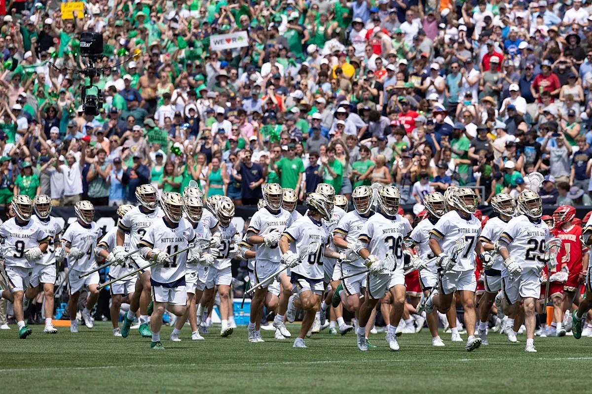 Notre Dame lacrosse is the two seed in the championship bracket