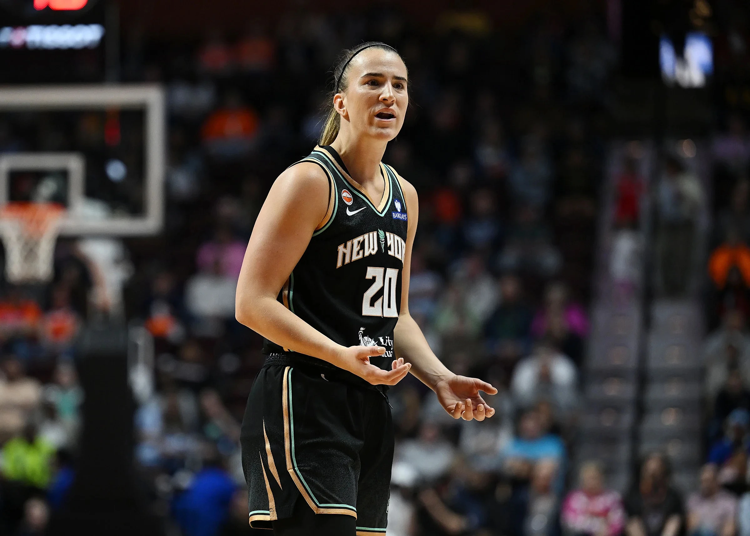 Liberty’s Sabrina Ionescu to miss at least two weeks with left foot injury: source