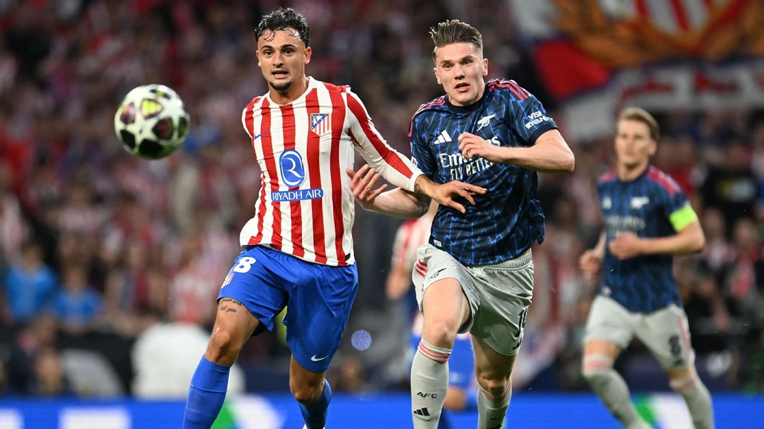 Champions League semifinal live updates: Arsenal h...