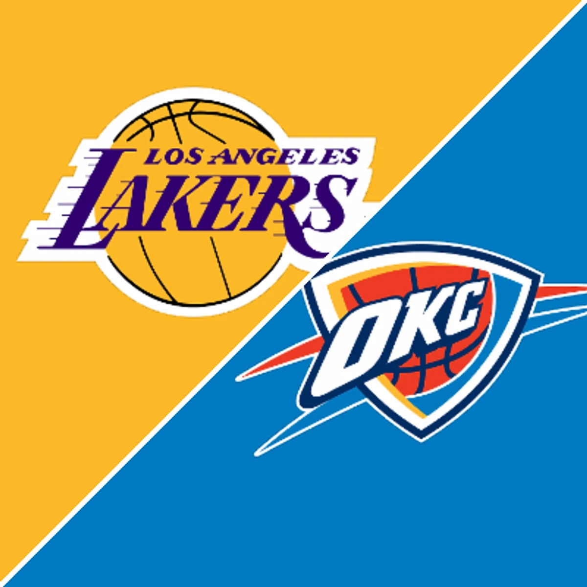 Follow live: Lakers battle Thunder with Game 1 on ...
