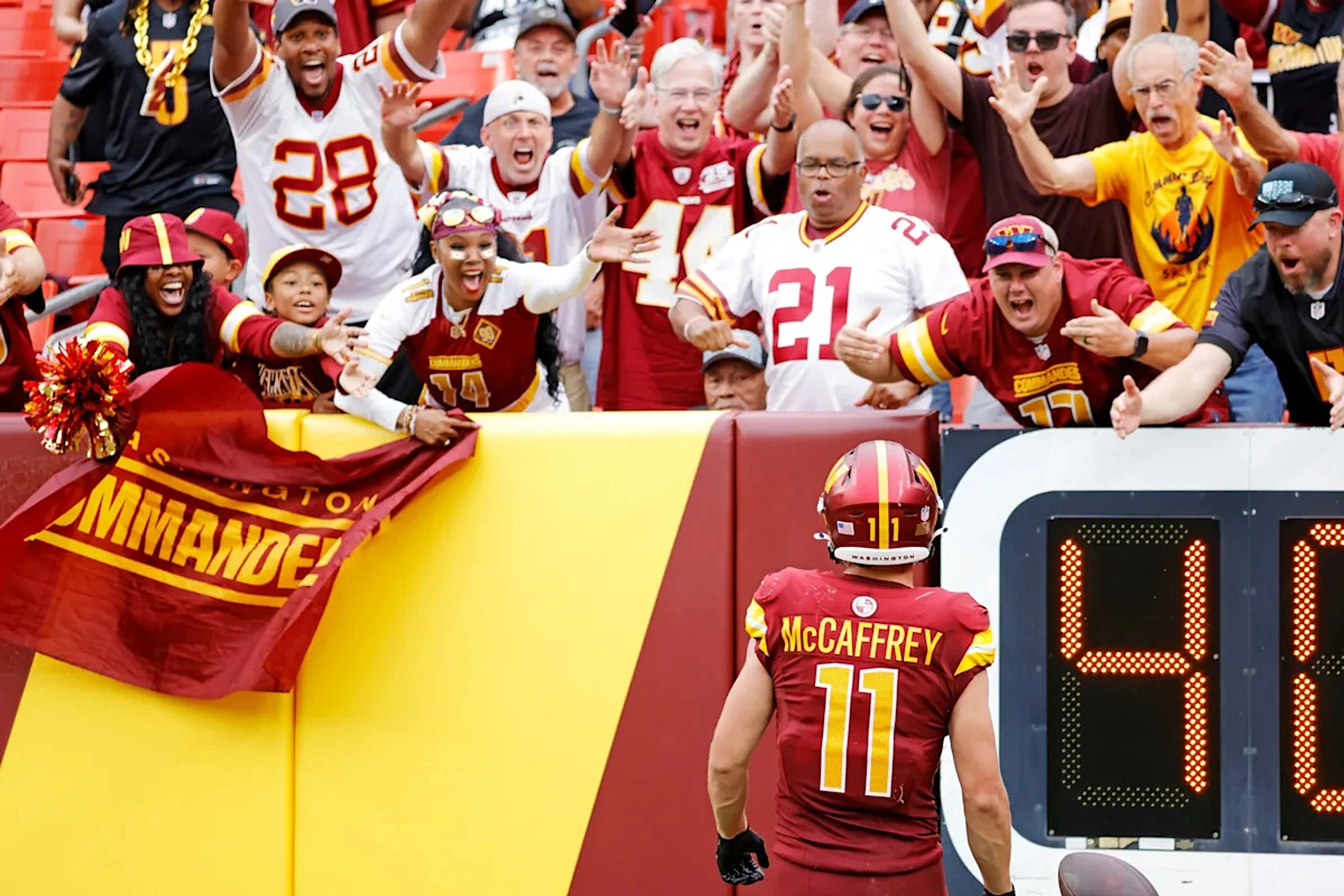 Have Commanders fans prematurely given up on WR Luke McCaffrey?