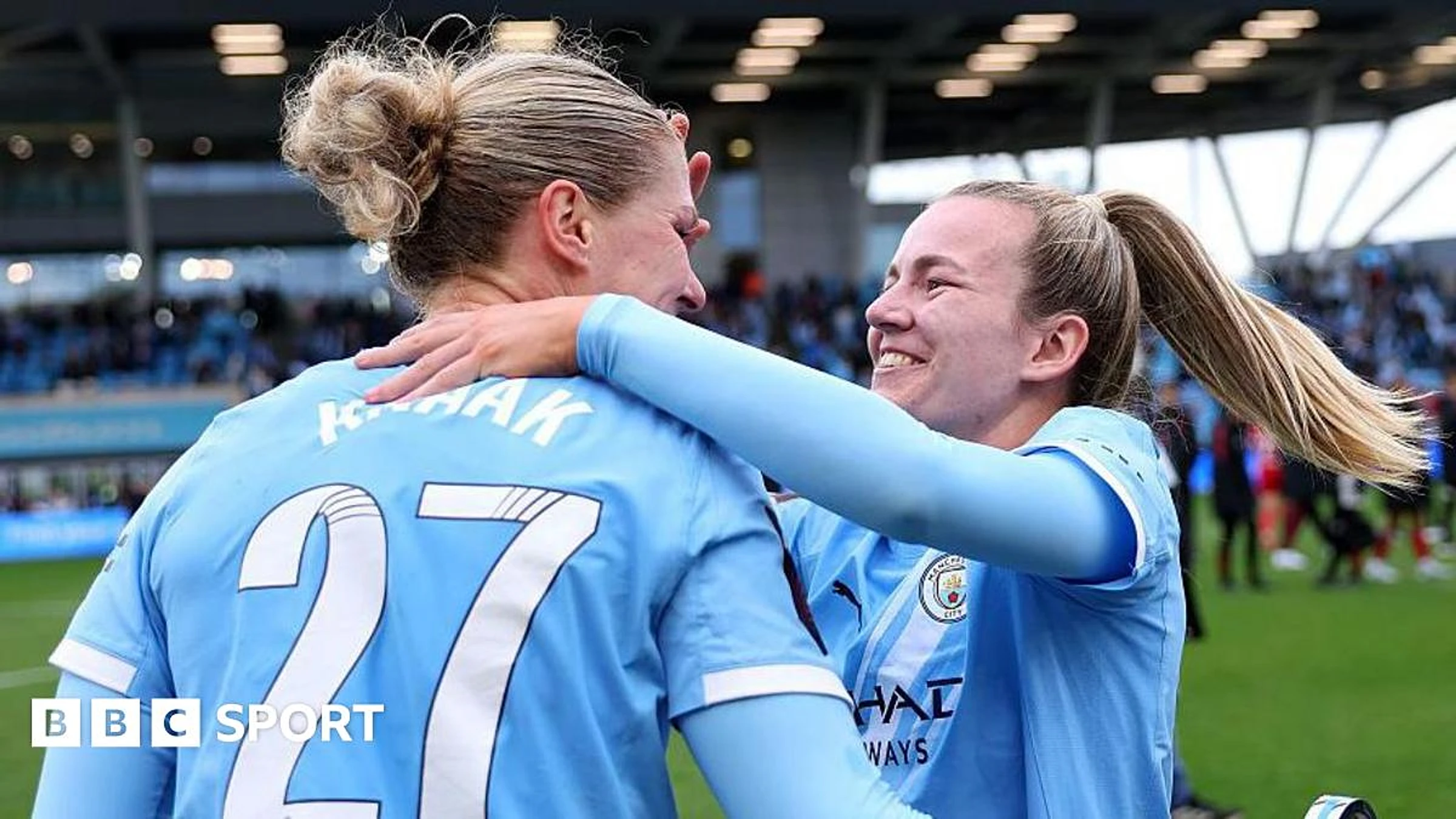 Inside Man City's WSL title-winning season