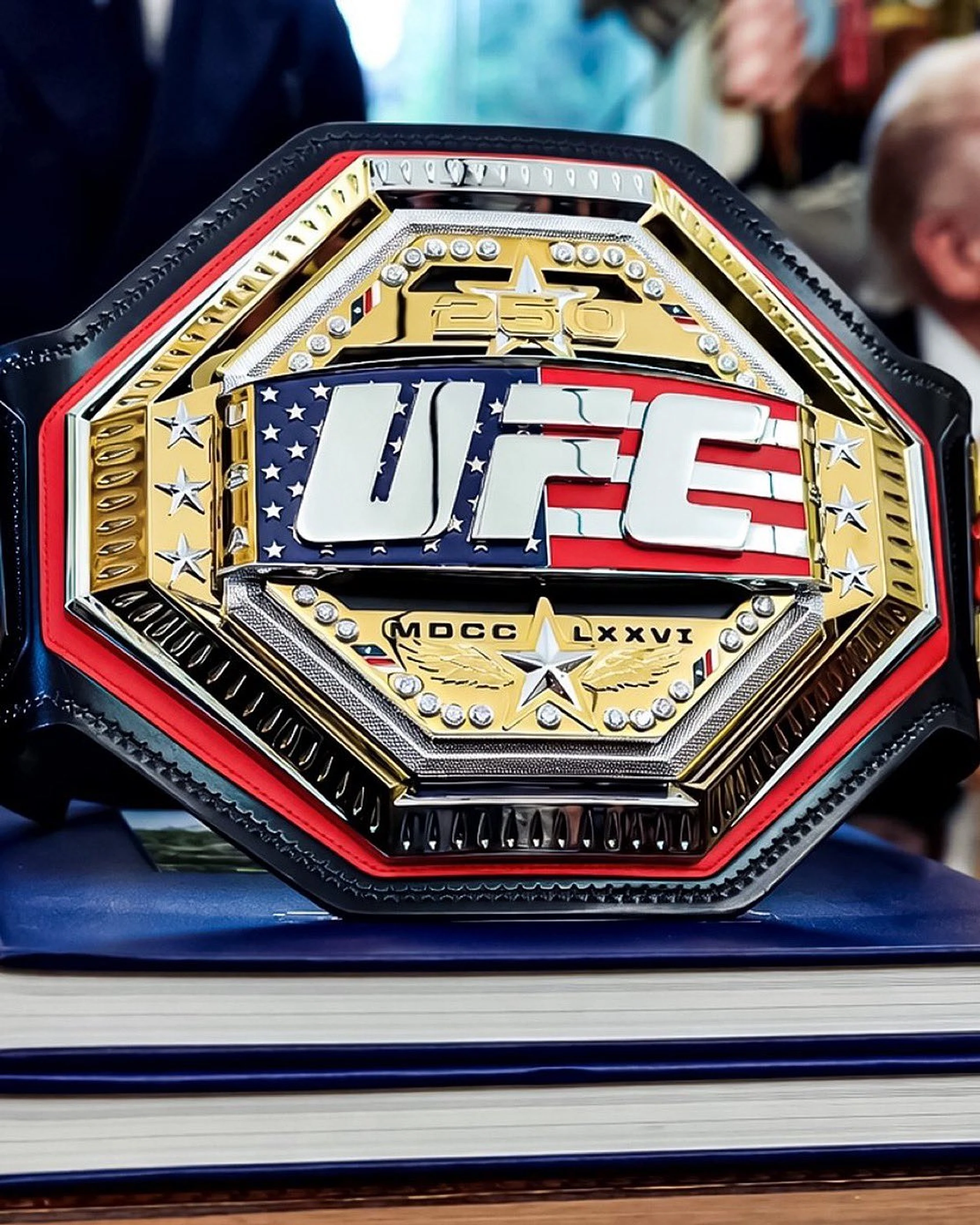 Midnight Mania! UFC Unveils Special New USA Belt For White House Card