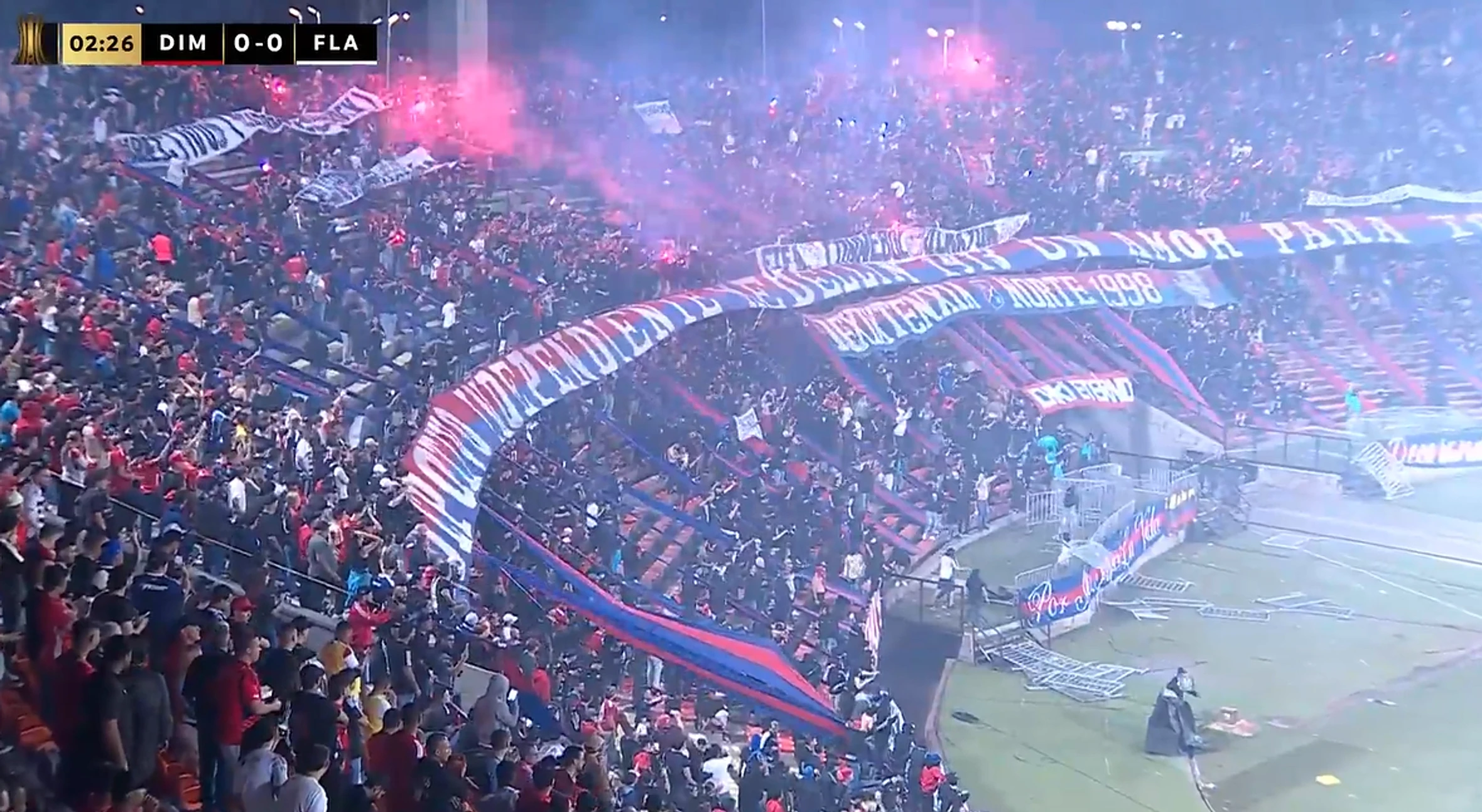 🎥 Flamengo match temporarily suspended after rival fans’ fury