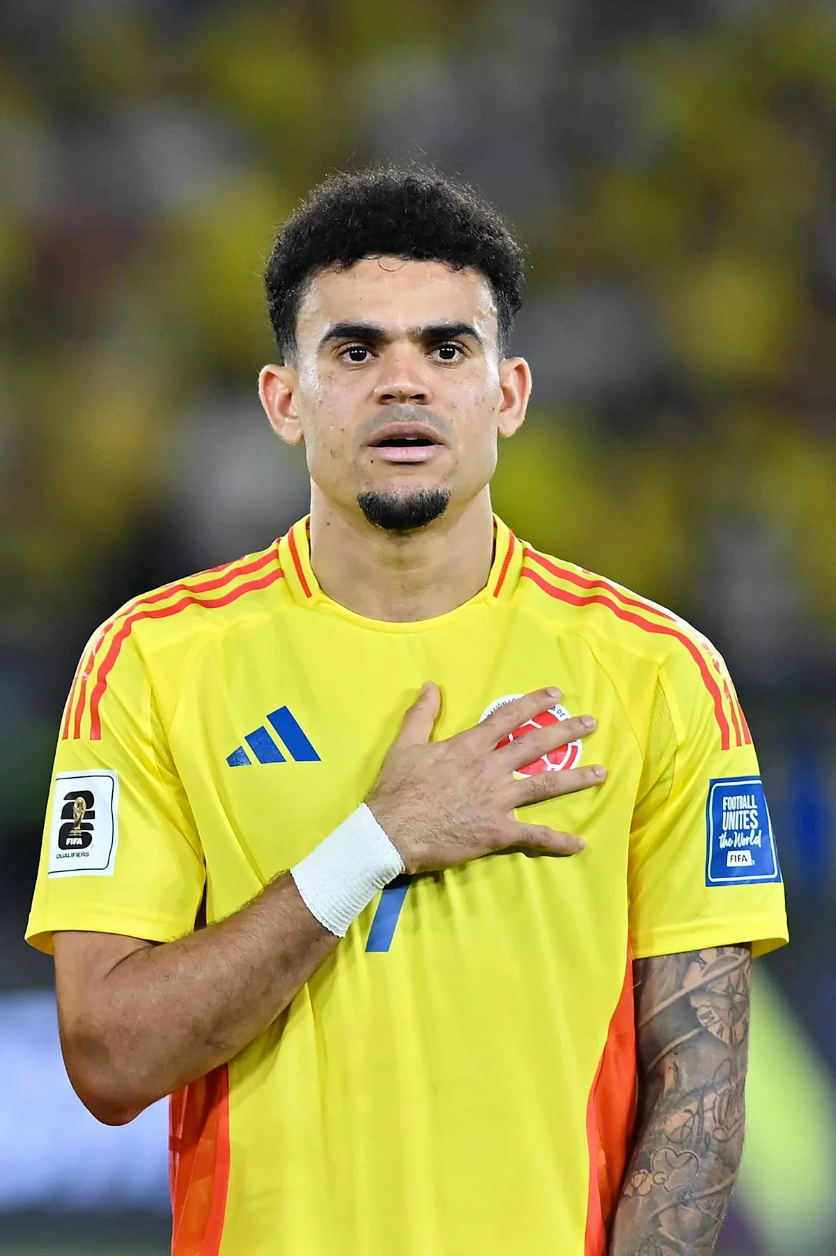 Luis Díaz leads Colombia with unwavering intensity and desire