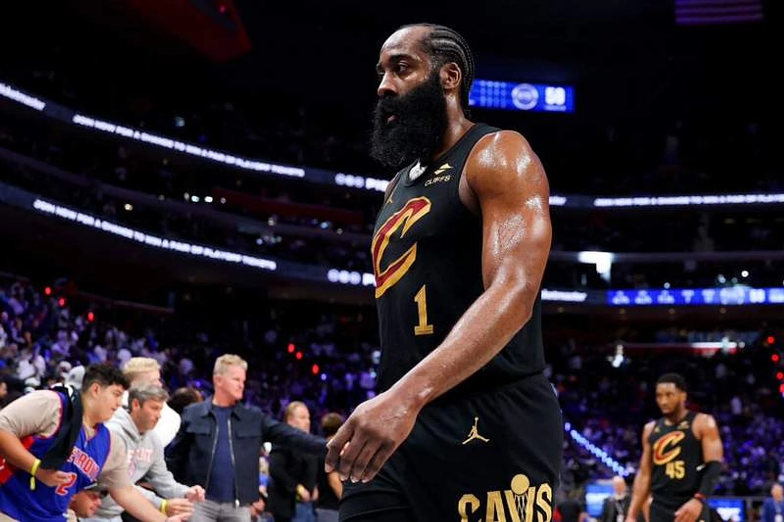 Nick Wright shares worrying James Harden playoff stat after Game 2 defeat to Pistons