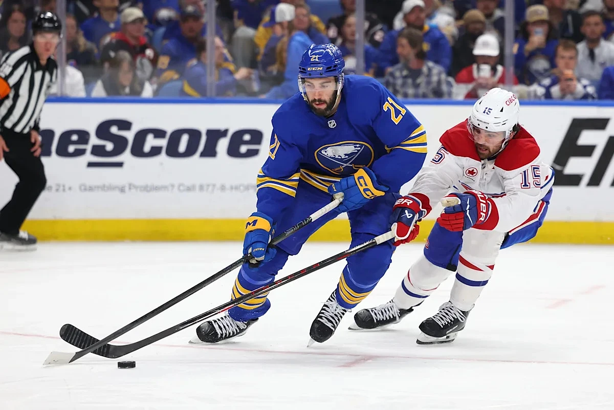 What channel are the Sabres on tonight? What channel are the Canadiens on?