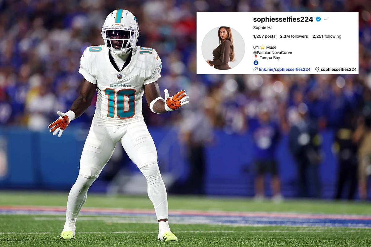 NFL star Tyreek Hill settles lawsuit with OnlyFans model who claimed he broke her leg after she ‘humiliated’ him