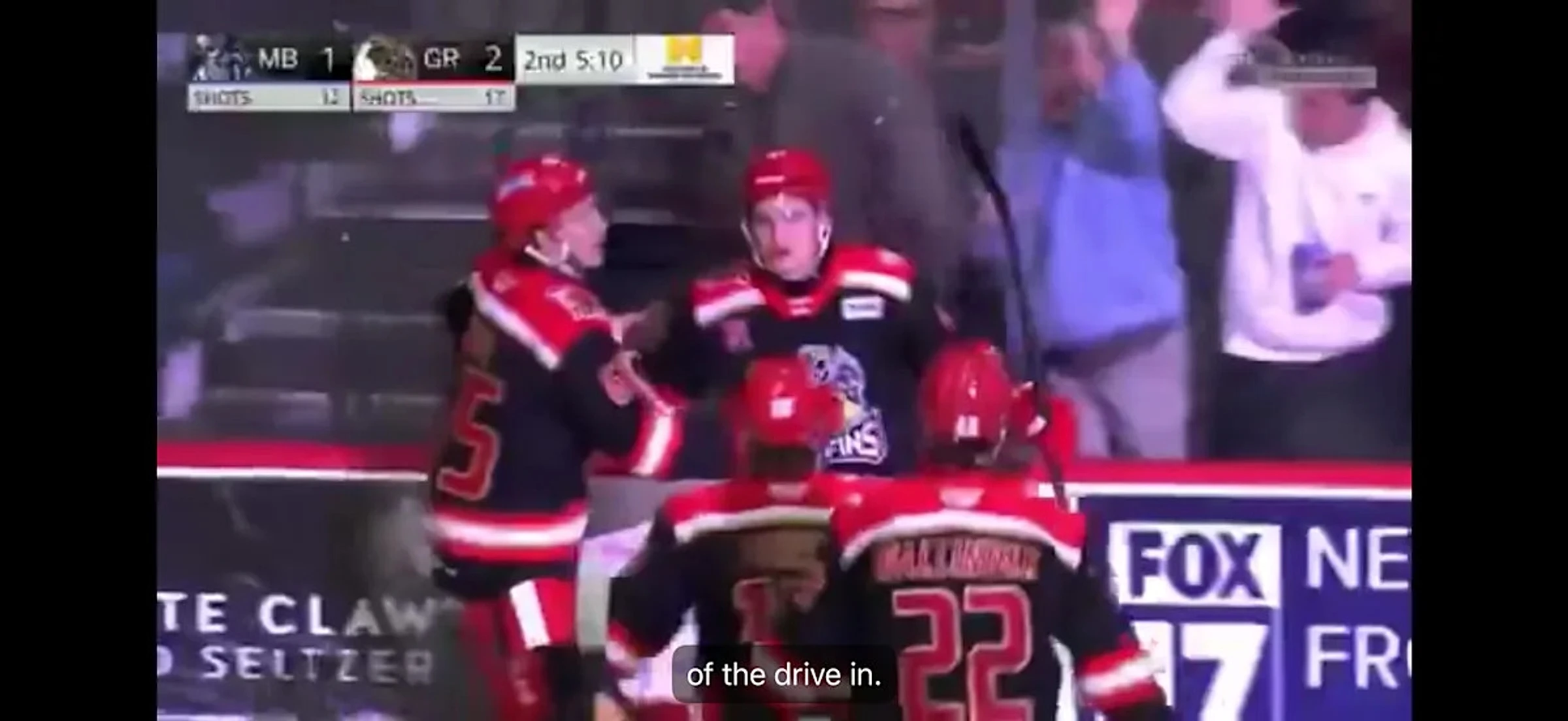 Axel Sandin-Pellikka Scores Filthy Goal For Griffins