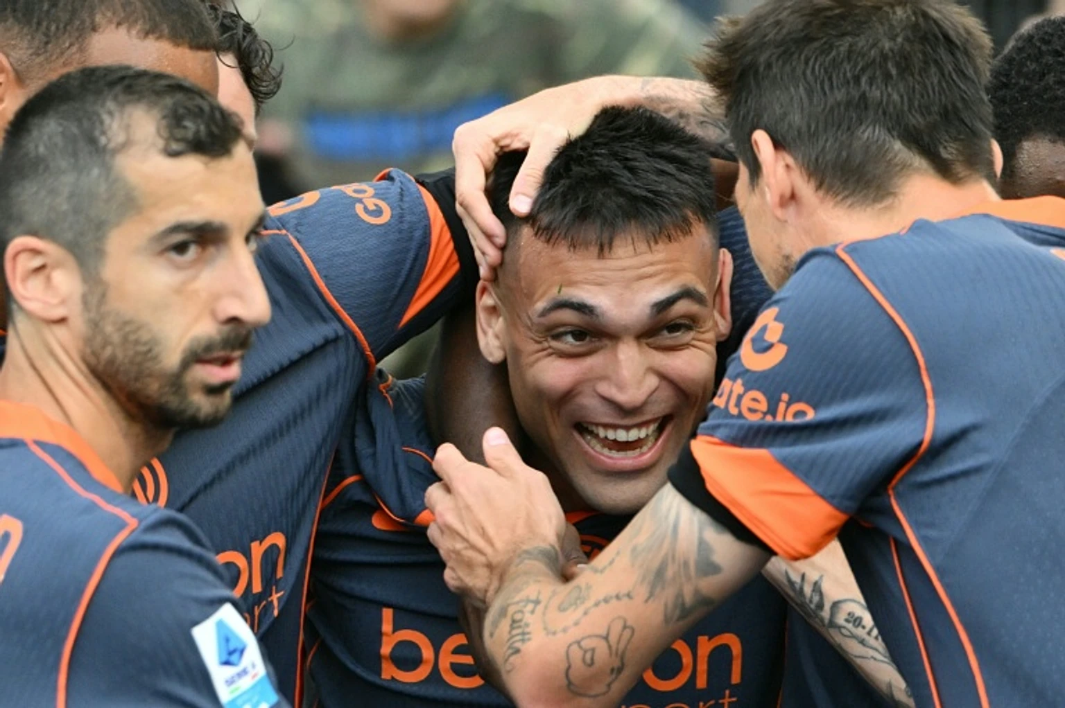 Champions Inter thump Lazio in cup final warm up