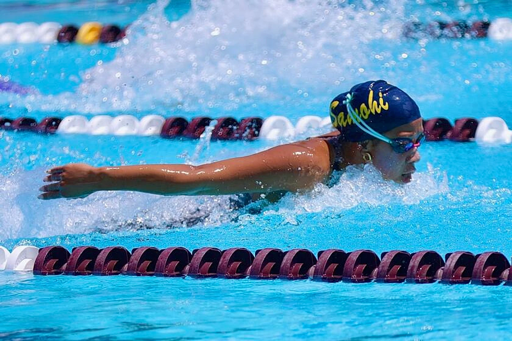 Gabi Brito helps lead Santa Monica to another Southern Section division swimming title