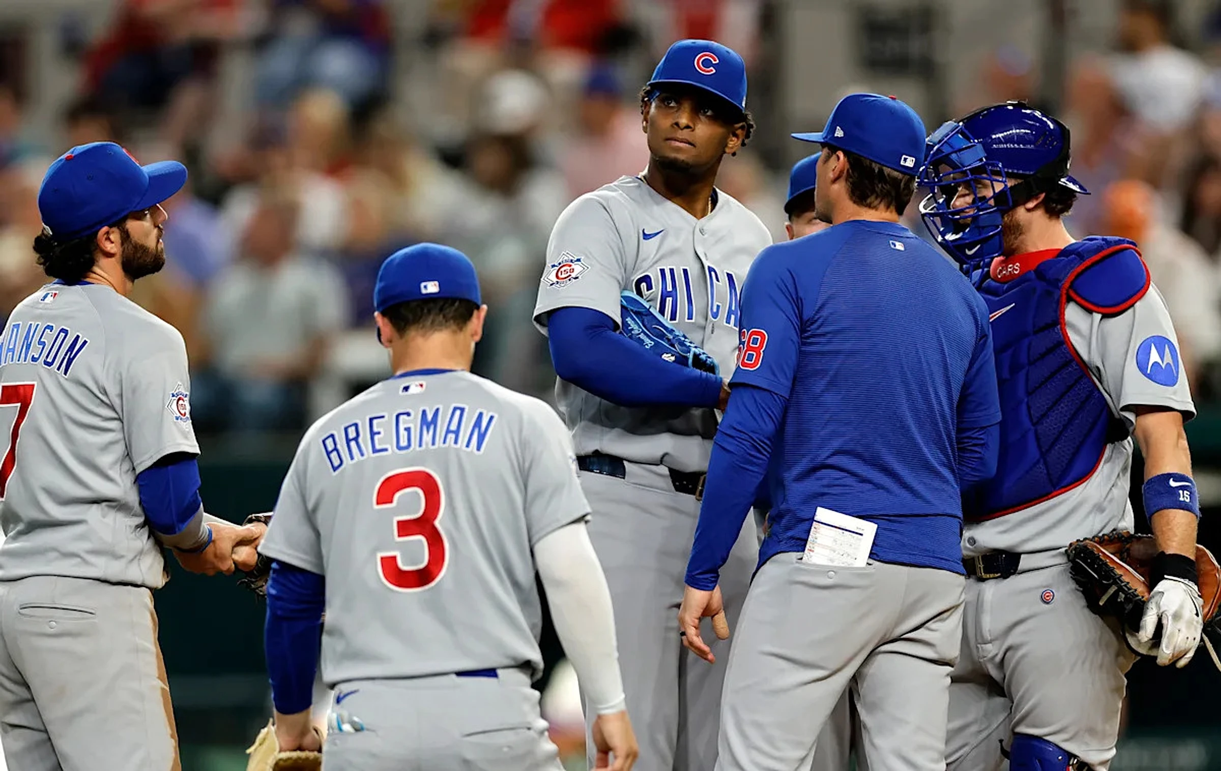 Paul Sullivan: Cubs — whose streak ends at 10 — feel no urgency to add a starter despite social media madness
