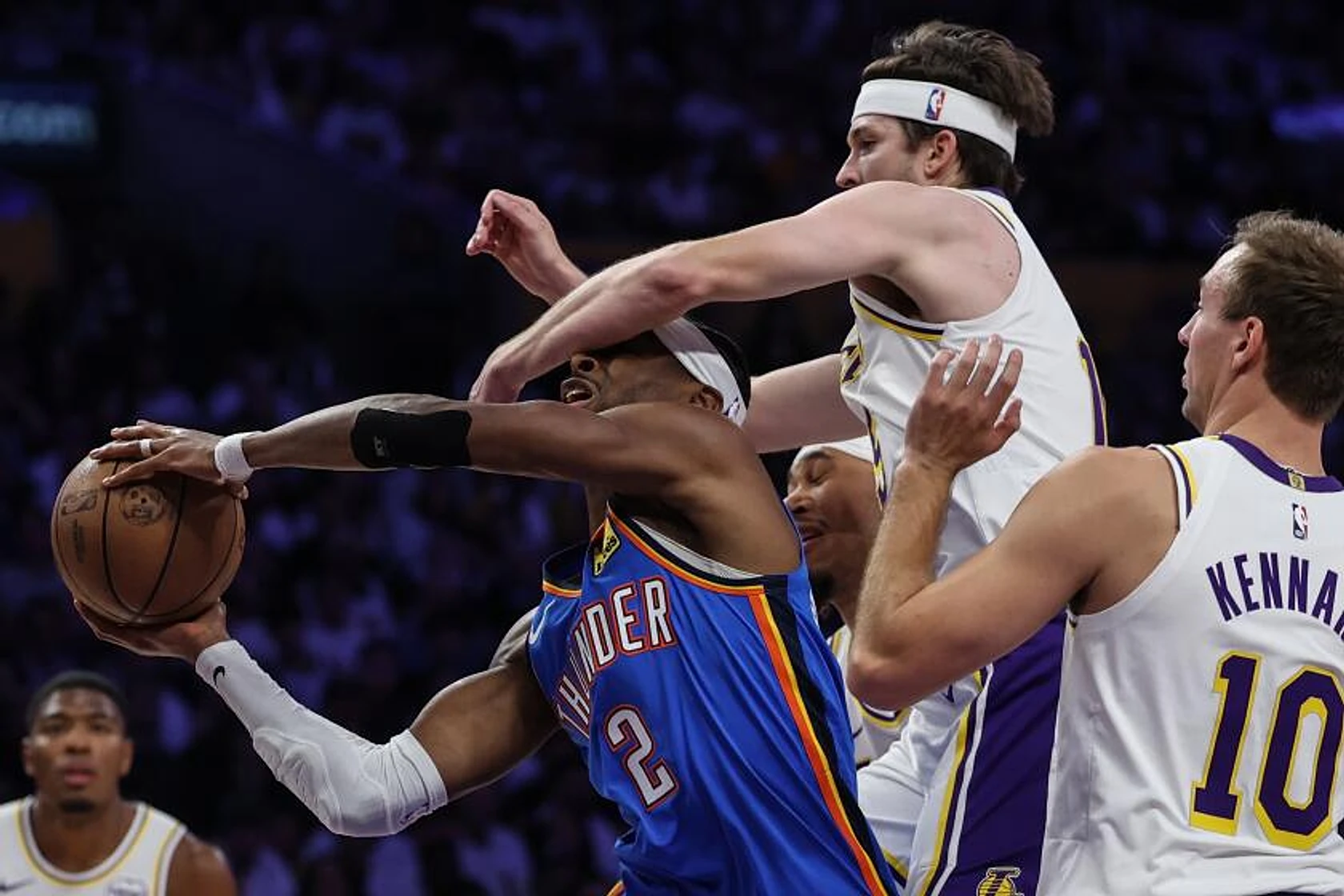 Lakers drop Game 3 to Thunder; now one loss from elimination