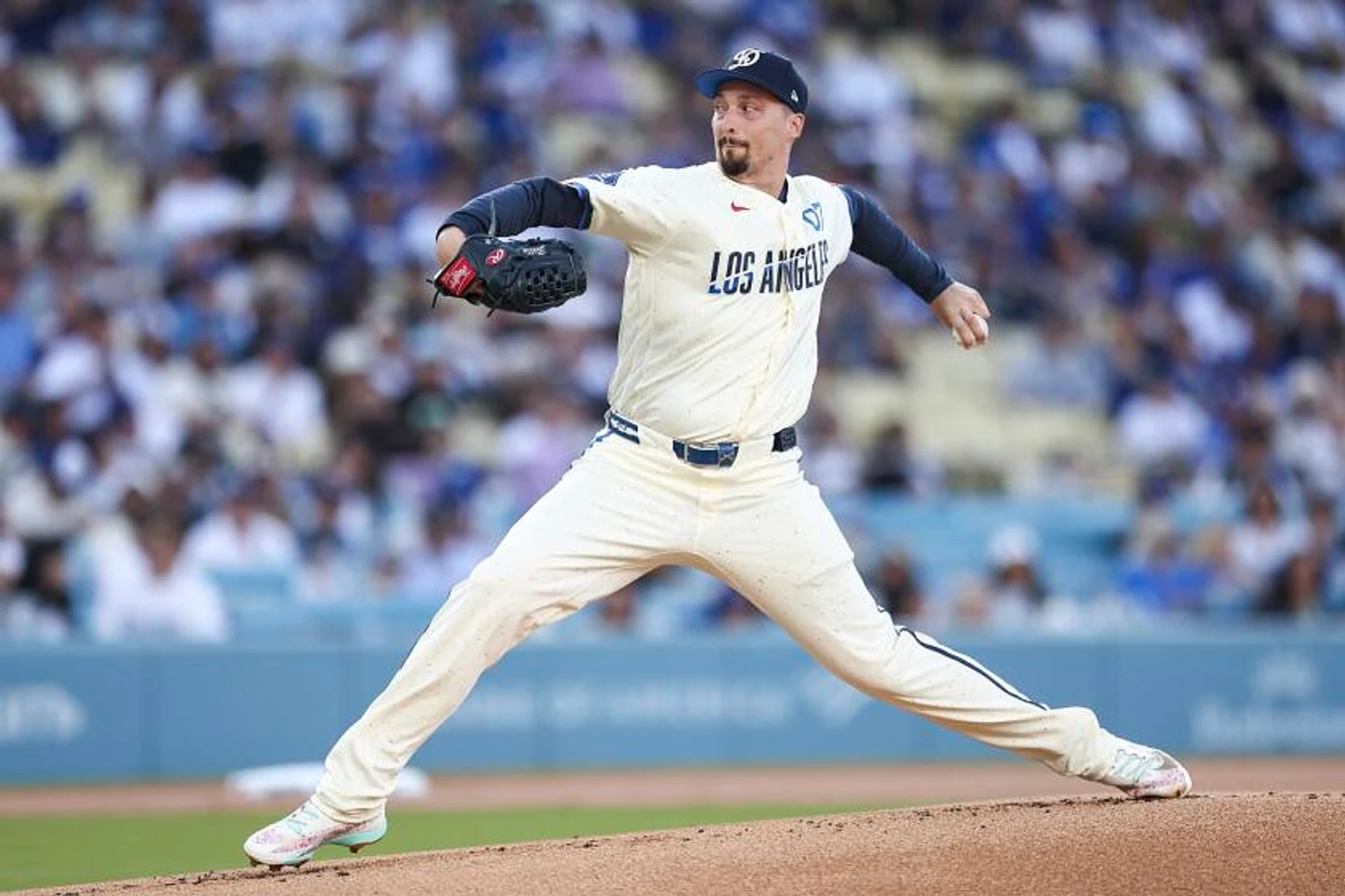 Blake Snell gets no help from the Dodgers' offense in loss to Braves