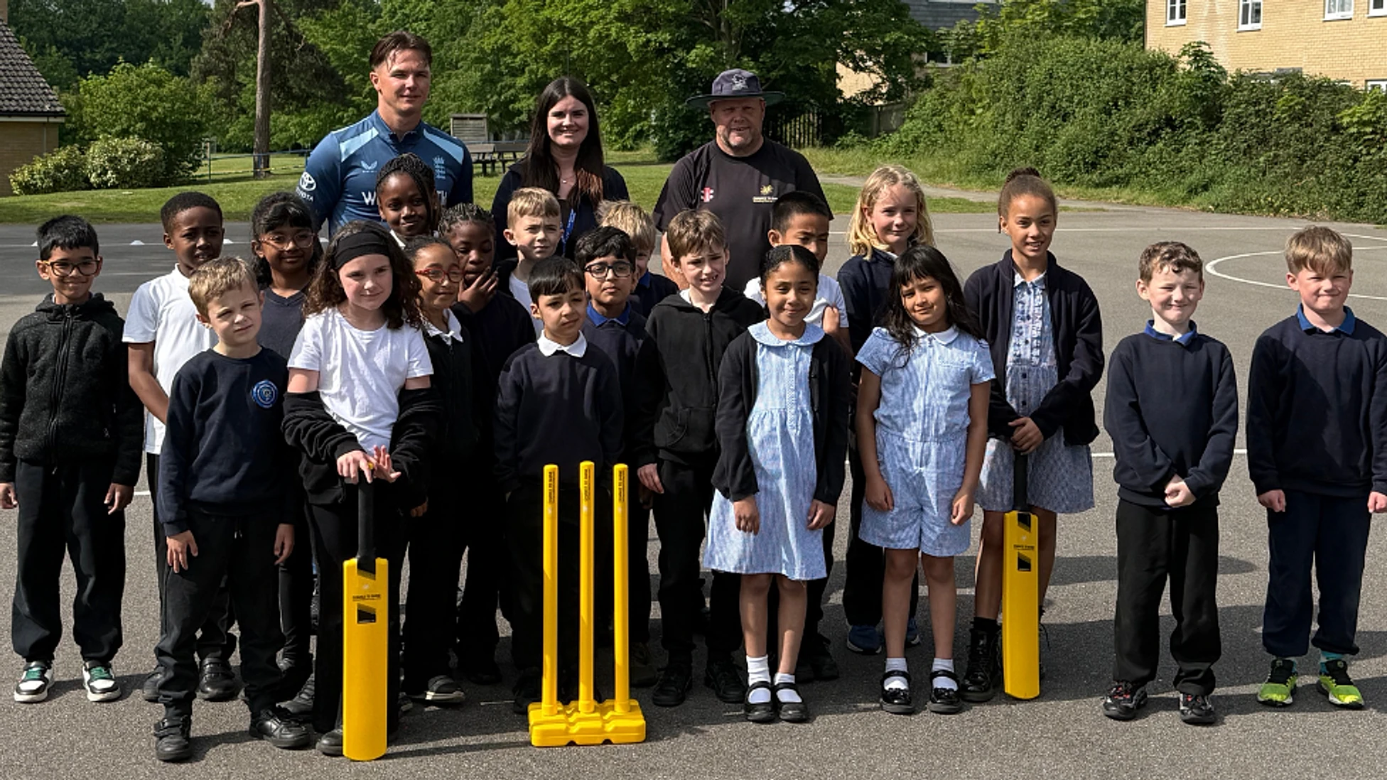 The charity getting state school kids into cricket