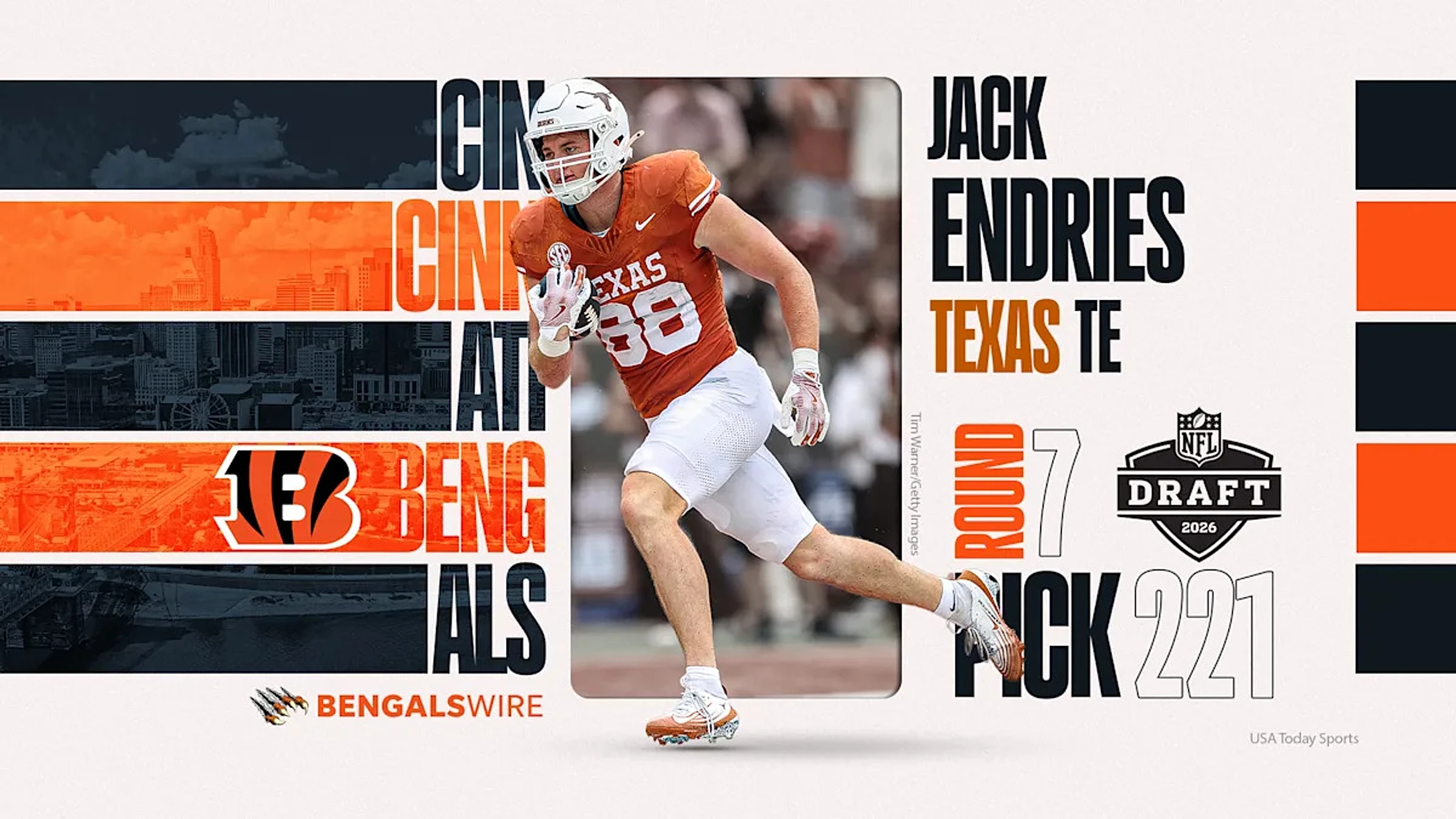 Jack Endries fast facts: A sleeper gem rookie weapon for Joe Burrow?