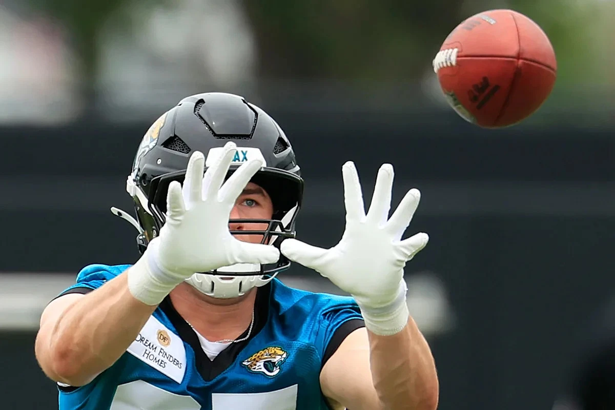 Jaguars Nate Boerkircher on limited pass catching production in college