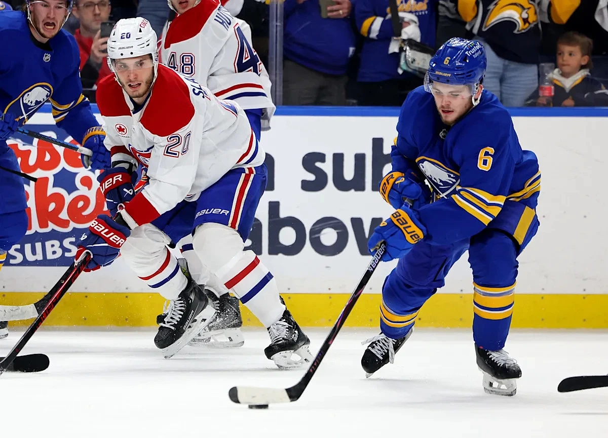 Sabres look to clean up puck mistakes entering Game 3 in Montreal