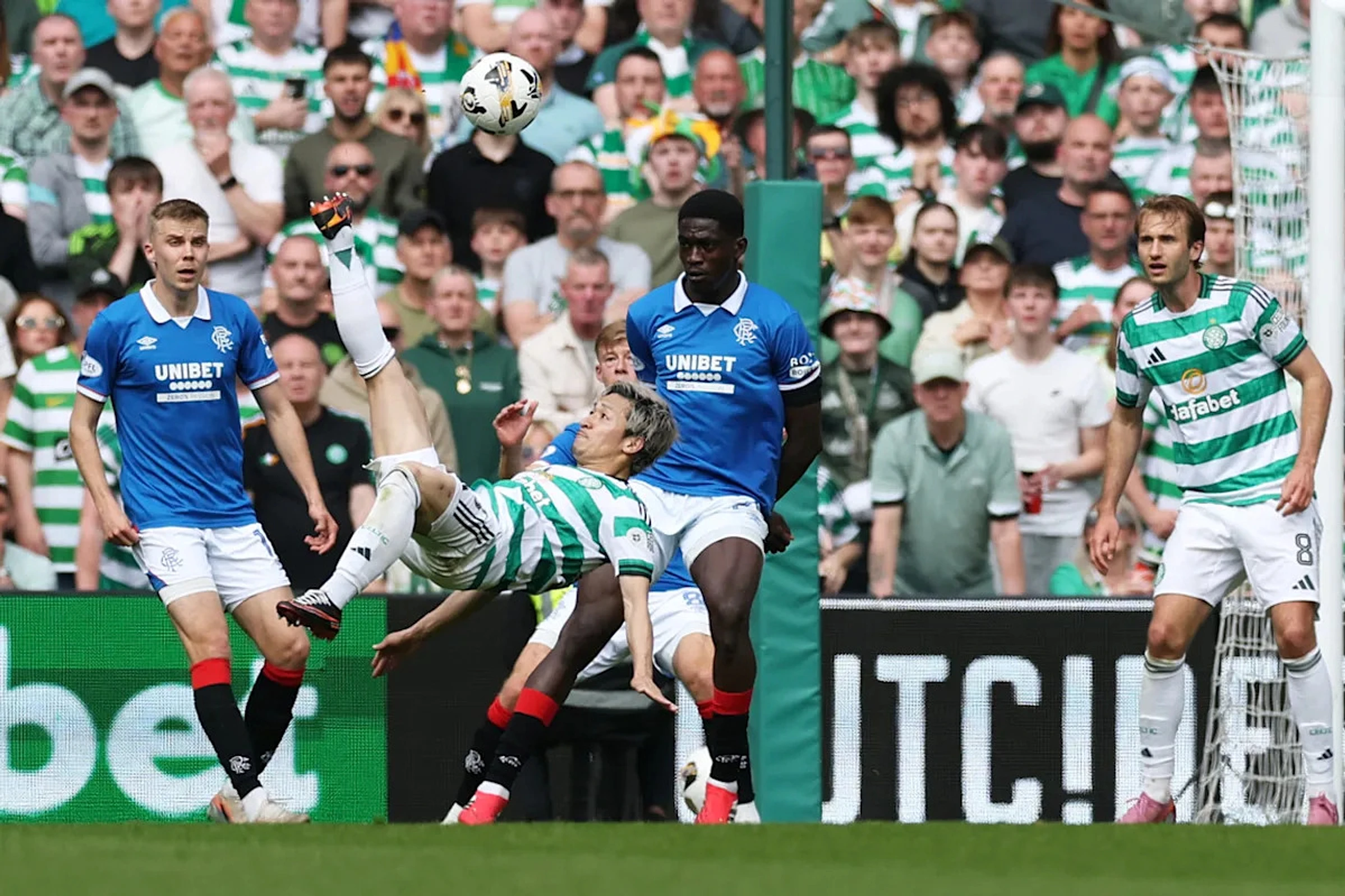 Celtic win in Old Firm derby to put pressure on Hearts