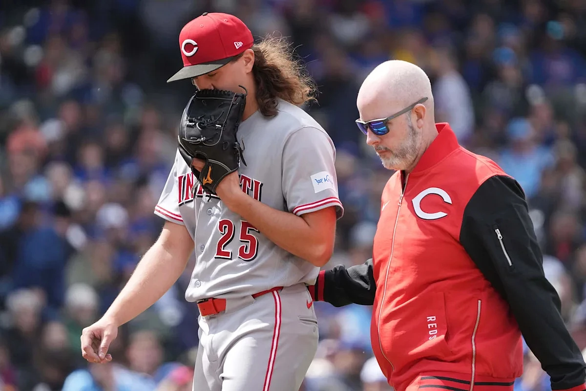 Rhett Lowder latest Reds pitcher headed to the injured list