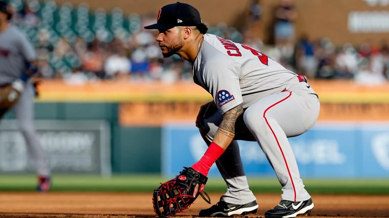Willson Contreras Leaves Red Sox Game Following Hit By Pitch