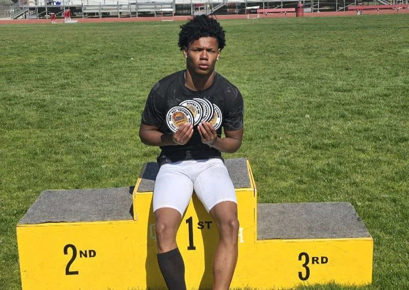 High Desert athletes shine at CIF-SS Prelims, Quran Clayton Jr. dominates in 3 events