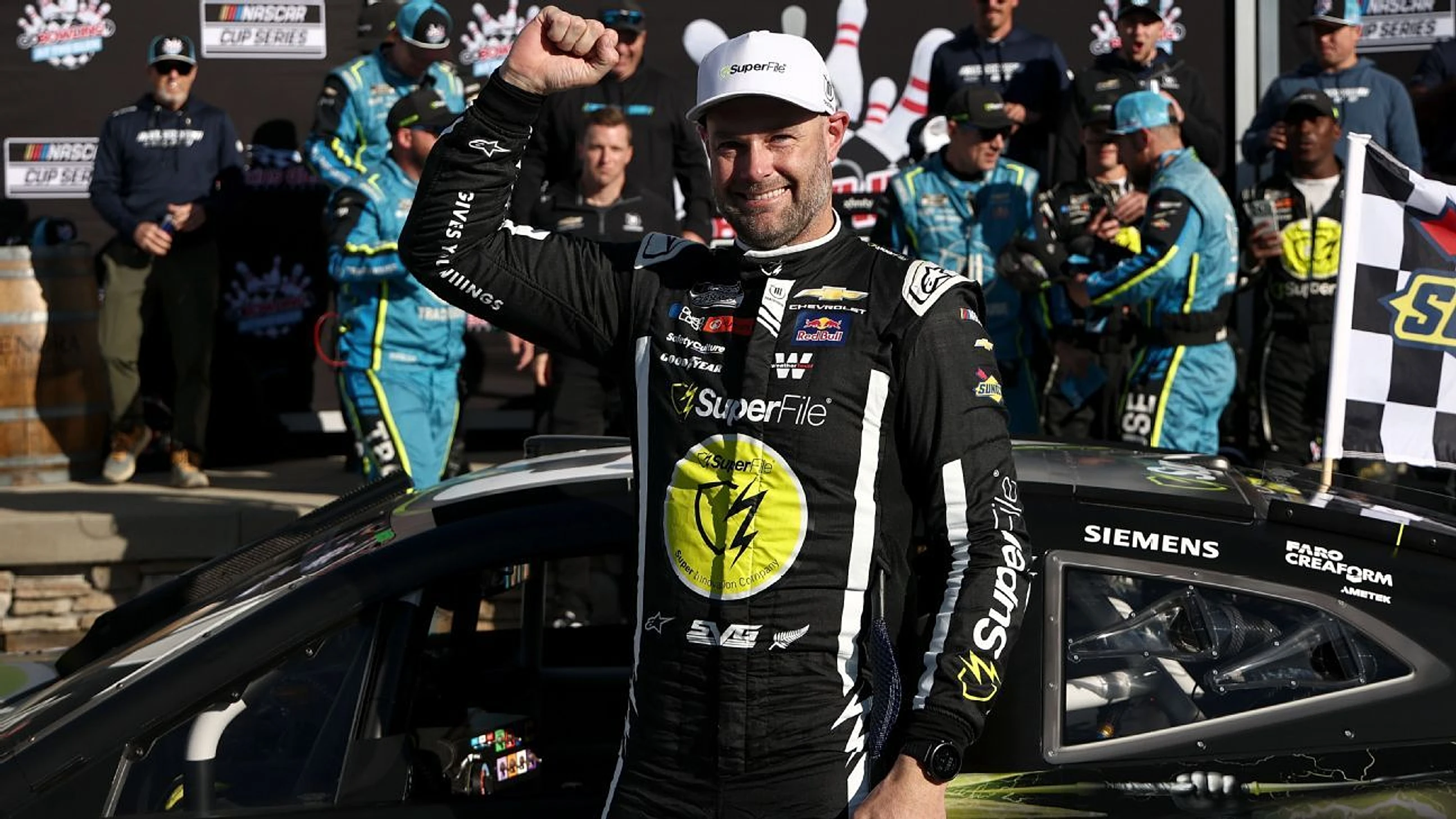 Van Gisbergen wins Watkins Glen with late surge