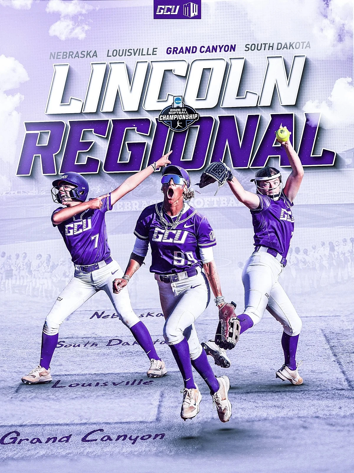 GCU Softball Chosen as #3 Seed in Lincoln Regional, Nevada In First Four Out