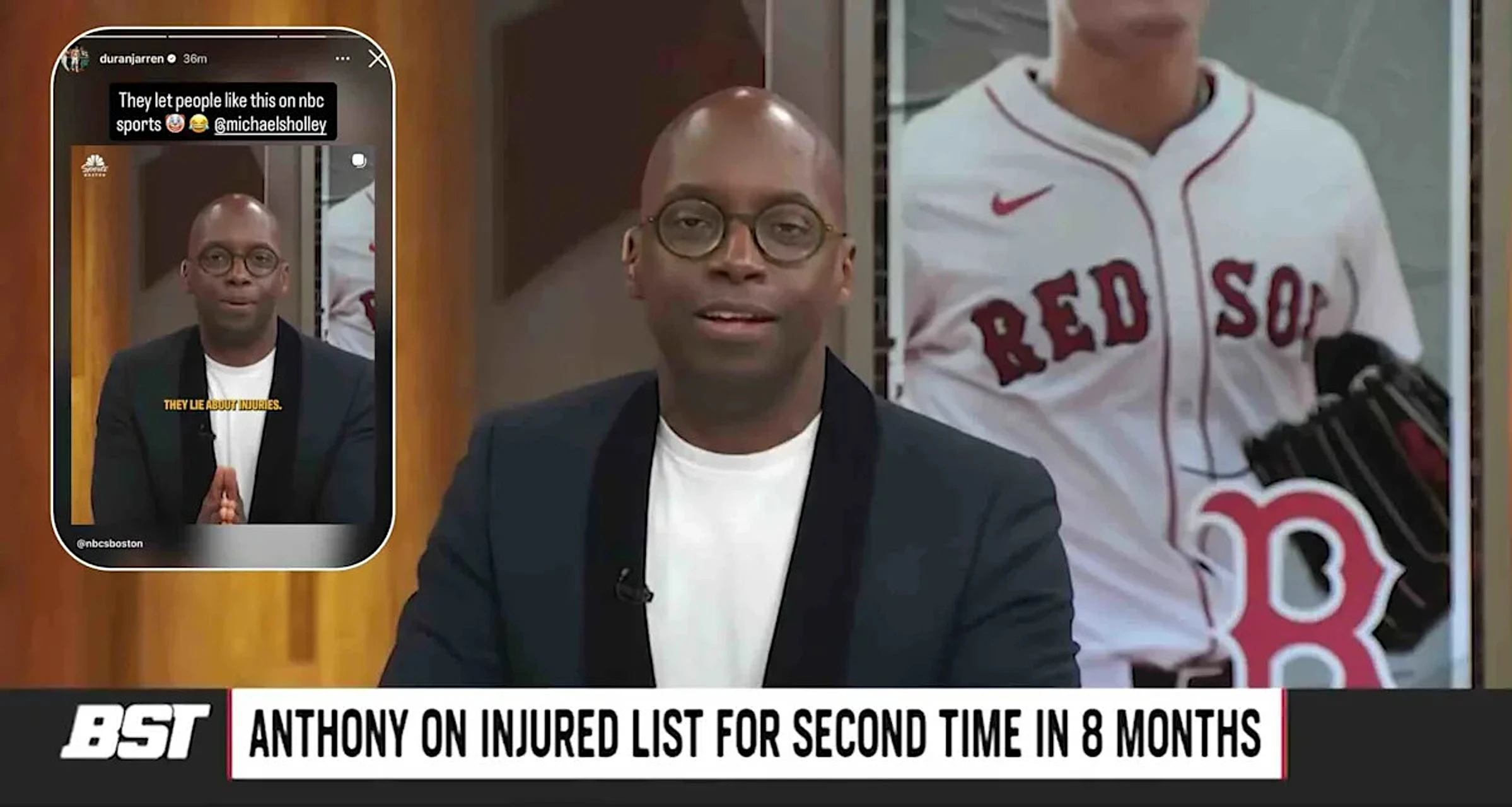 Red Sox’s Jarren Duran deletes Instagram account after criticizing NBC Sports’ Michael Holley