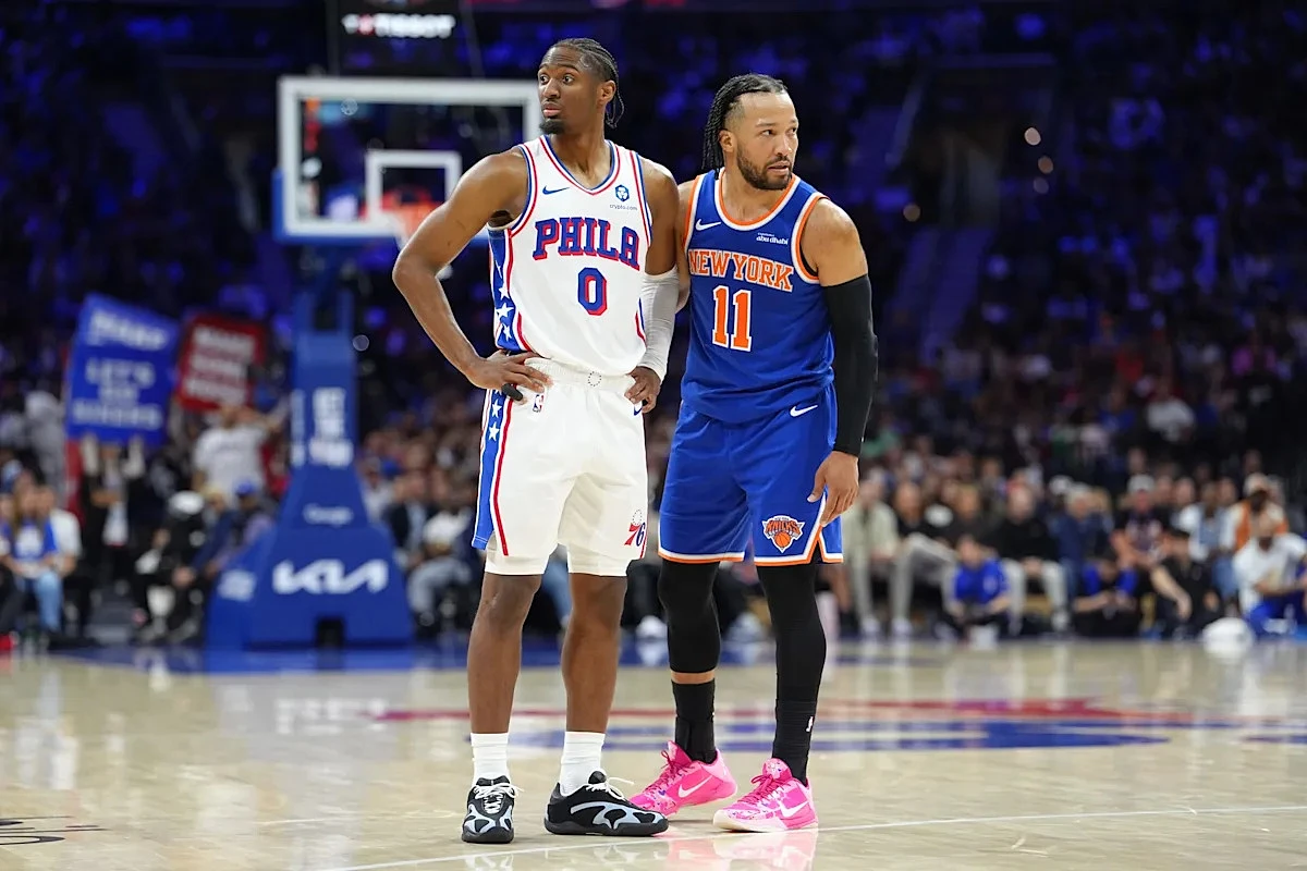 Tyrese Maxey laments Knicks' takeover of 76ers' arena: 'It absolutely sucks'