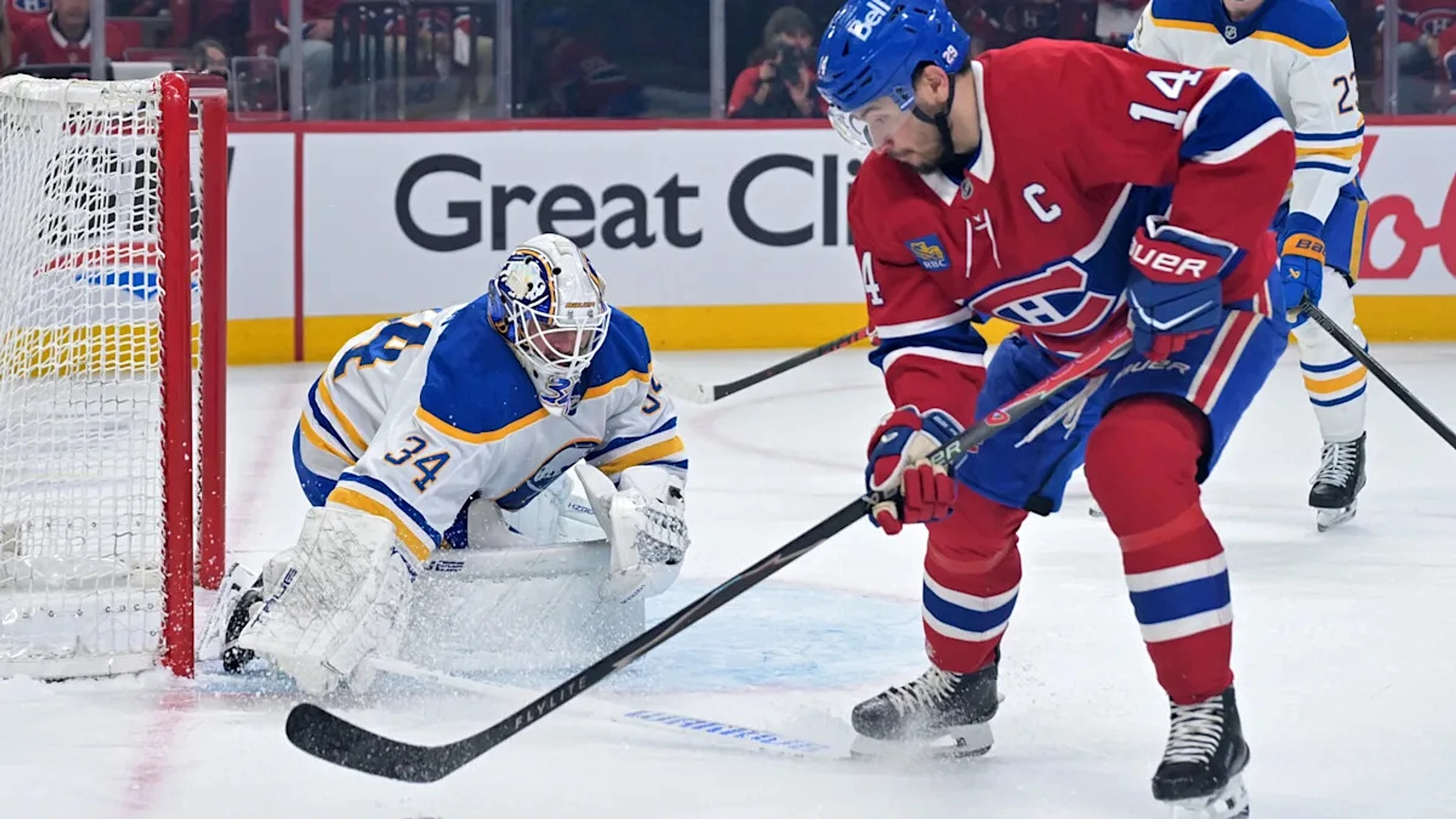 Canadiens beat Sabres 6-2 to take a 2-1 lead in the second-round Eastern Conference series