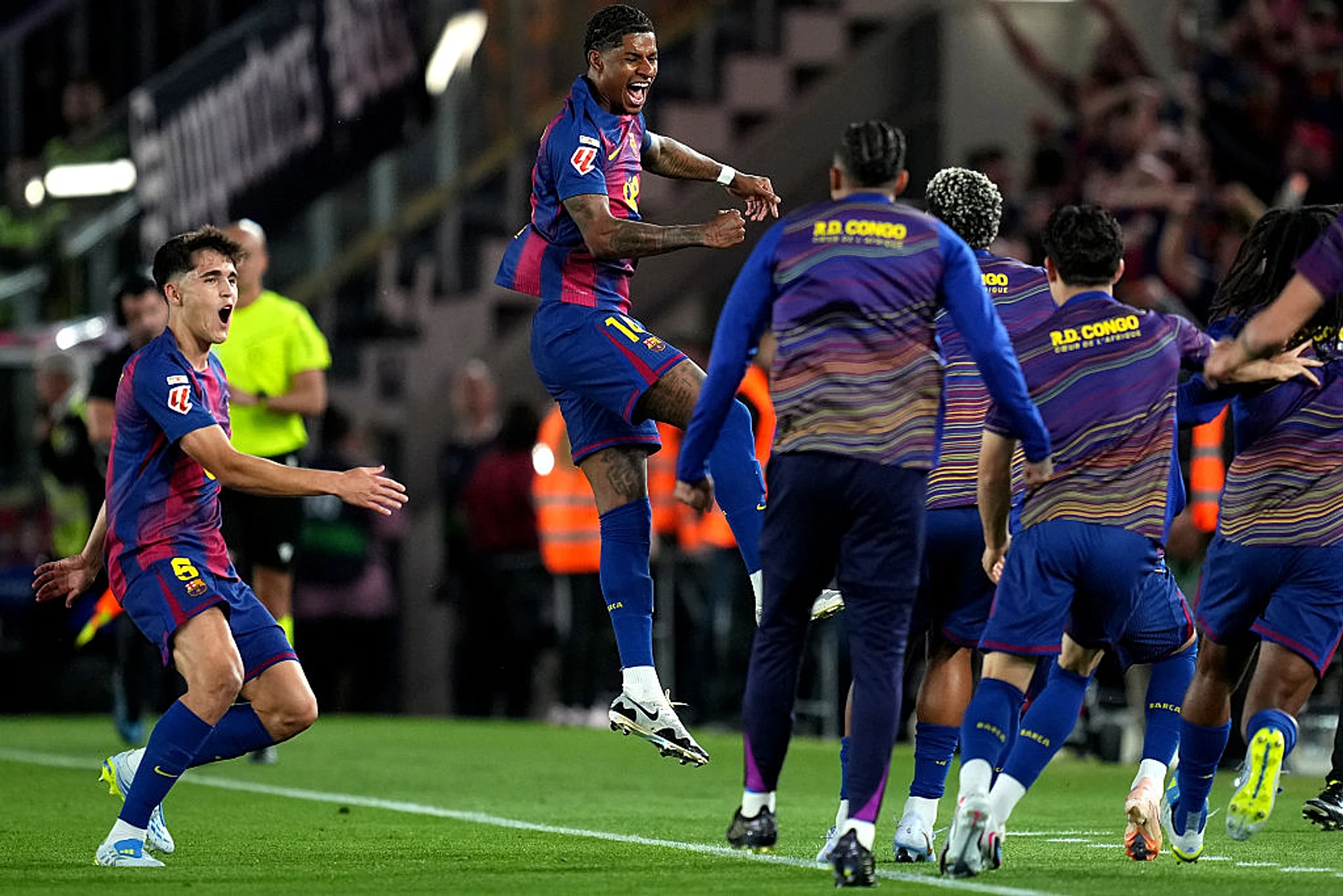 Marcus Rashford discusses his future after helping Barcelona secure league title