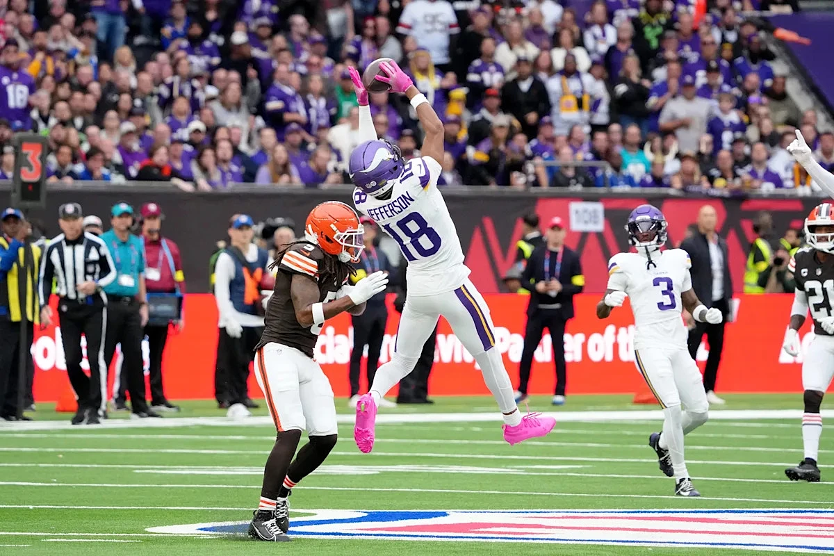 Justin Jefferson is overvalued in fantasy after Jauan Jennings signing