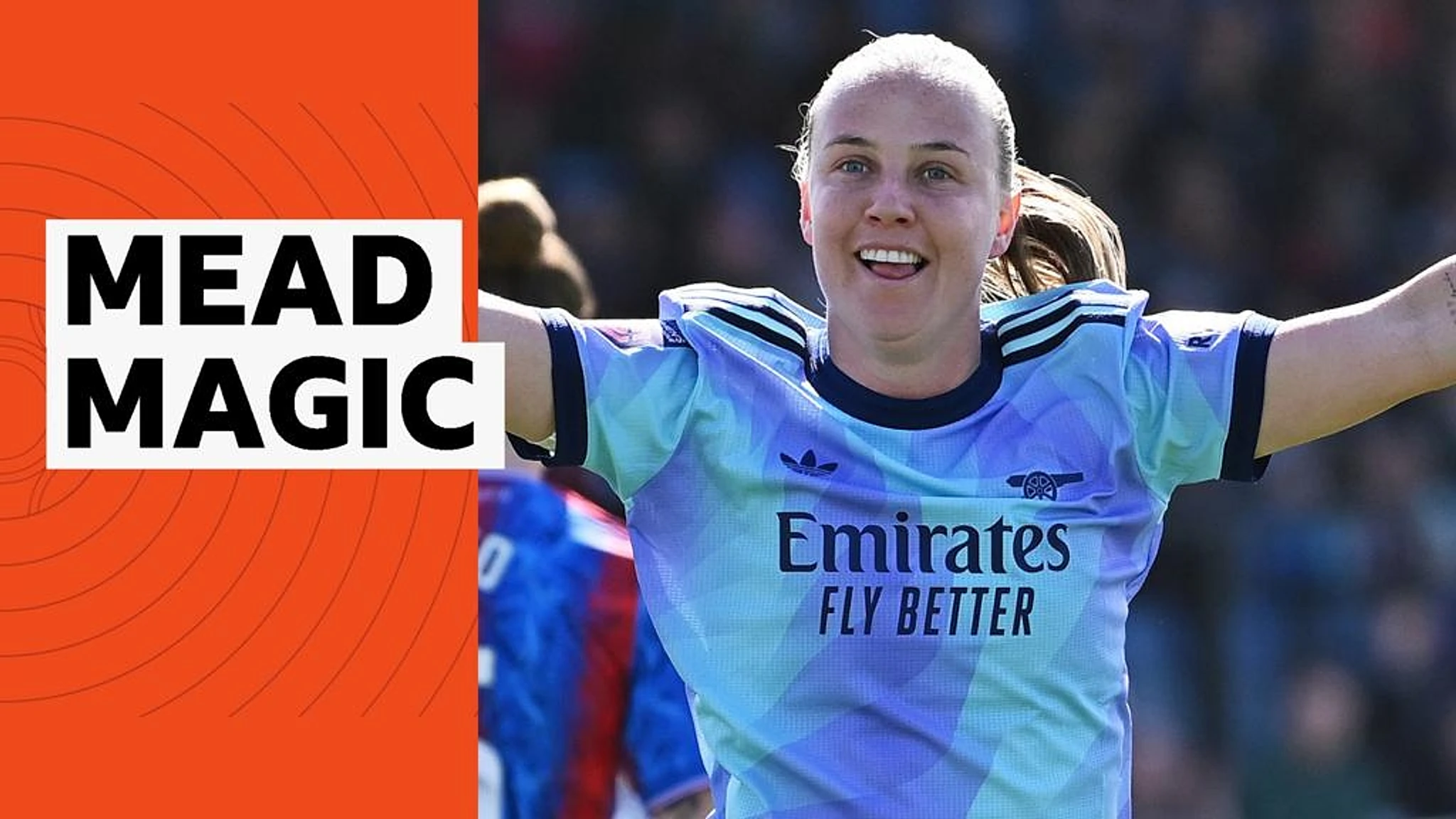 Watch: Mead marks 50th Arsenal goal with stunning double