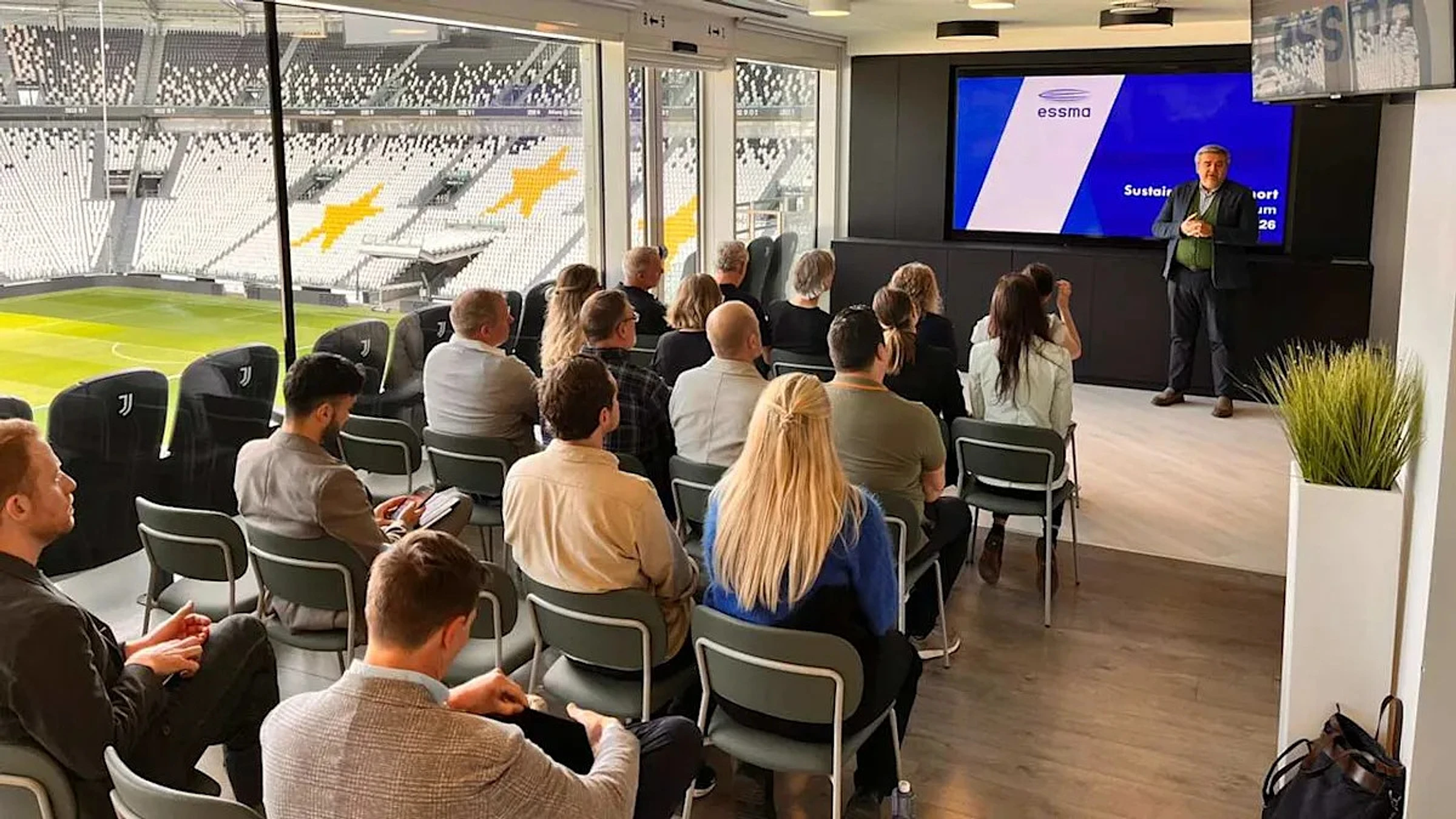 Allianz Stadium: Juventus welcomes ESSMA's Sustainability Cohort