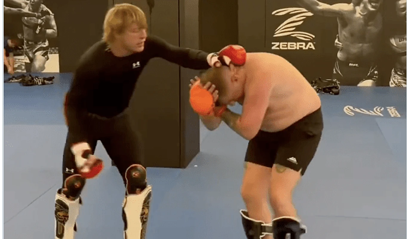 Paddy Pimblett makes influencer vomit after sparring session