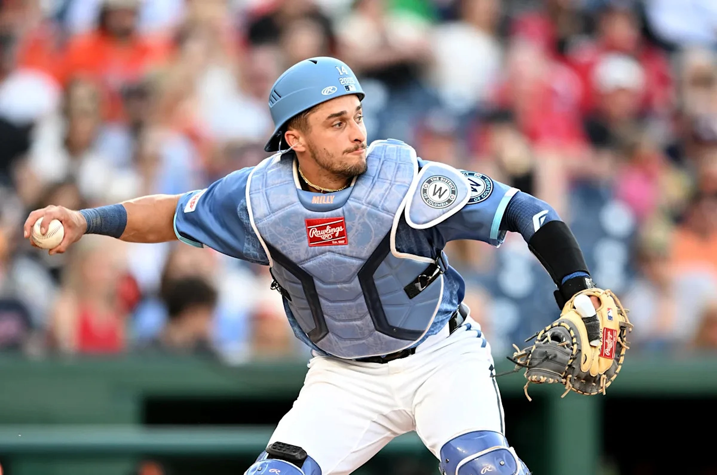 The Washington Nationals catching situation remains dire