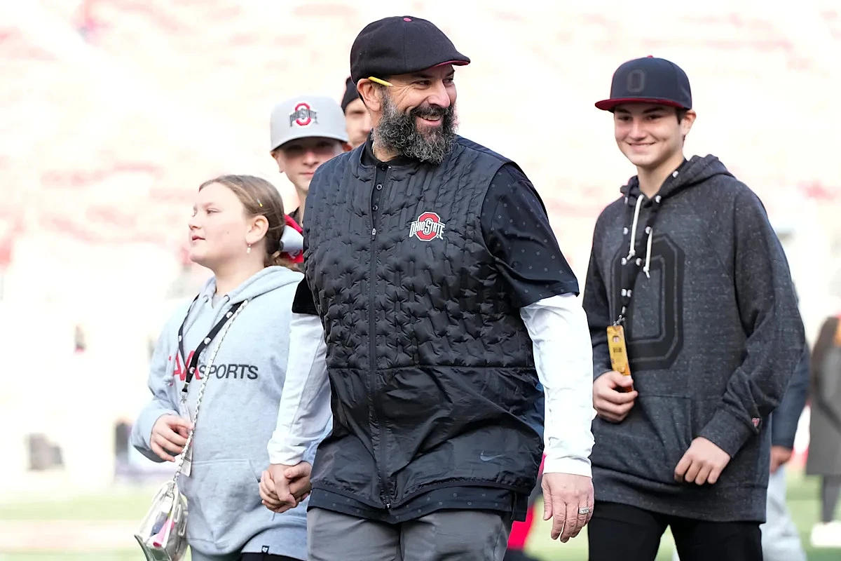 Ohio State defensive coordinator Matt Patricia has 'offseason repair,' posts photo in neck brace