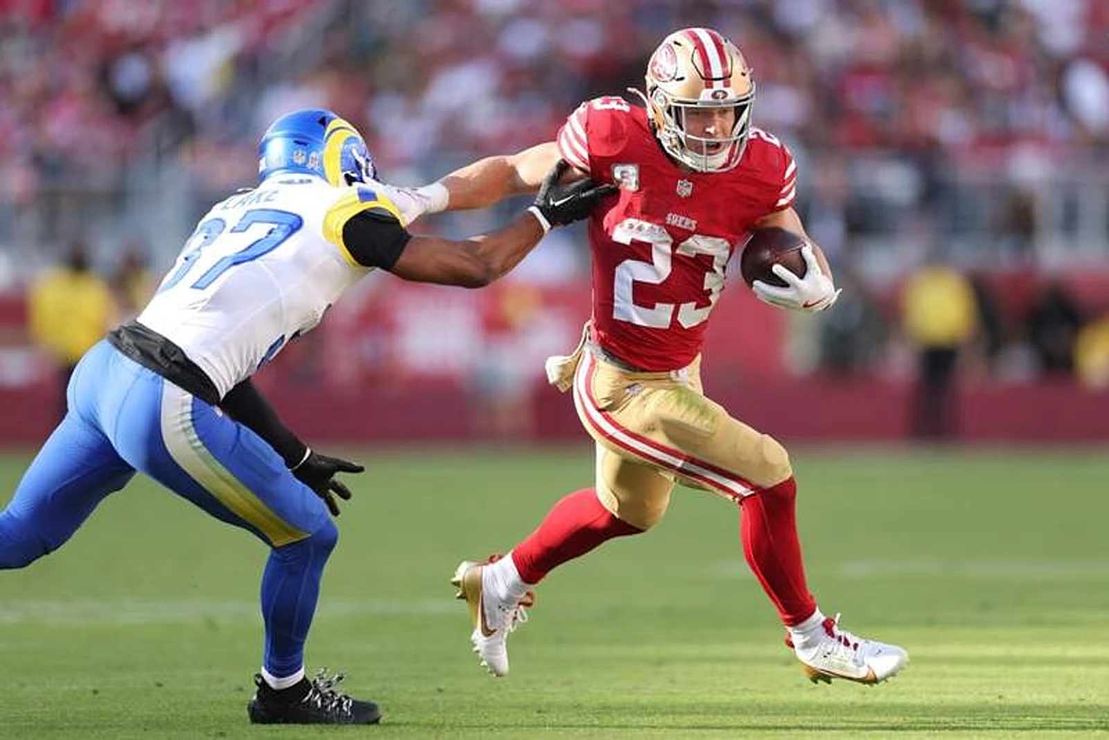 Kyle Shanahan’s bold defence of Kaelon Black exposes one thing: He’s protecting Christian McCaffrey