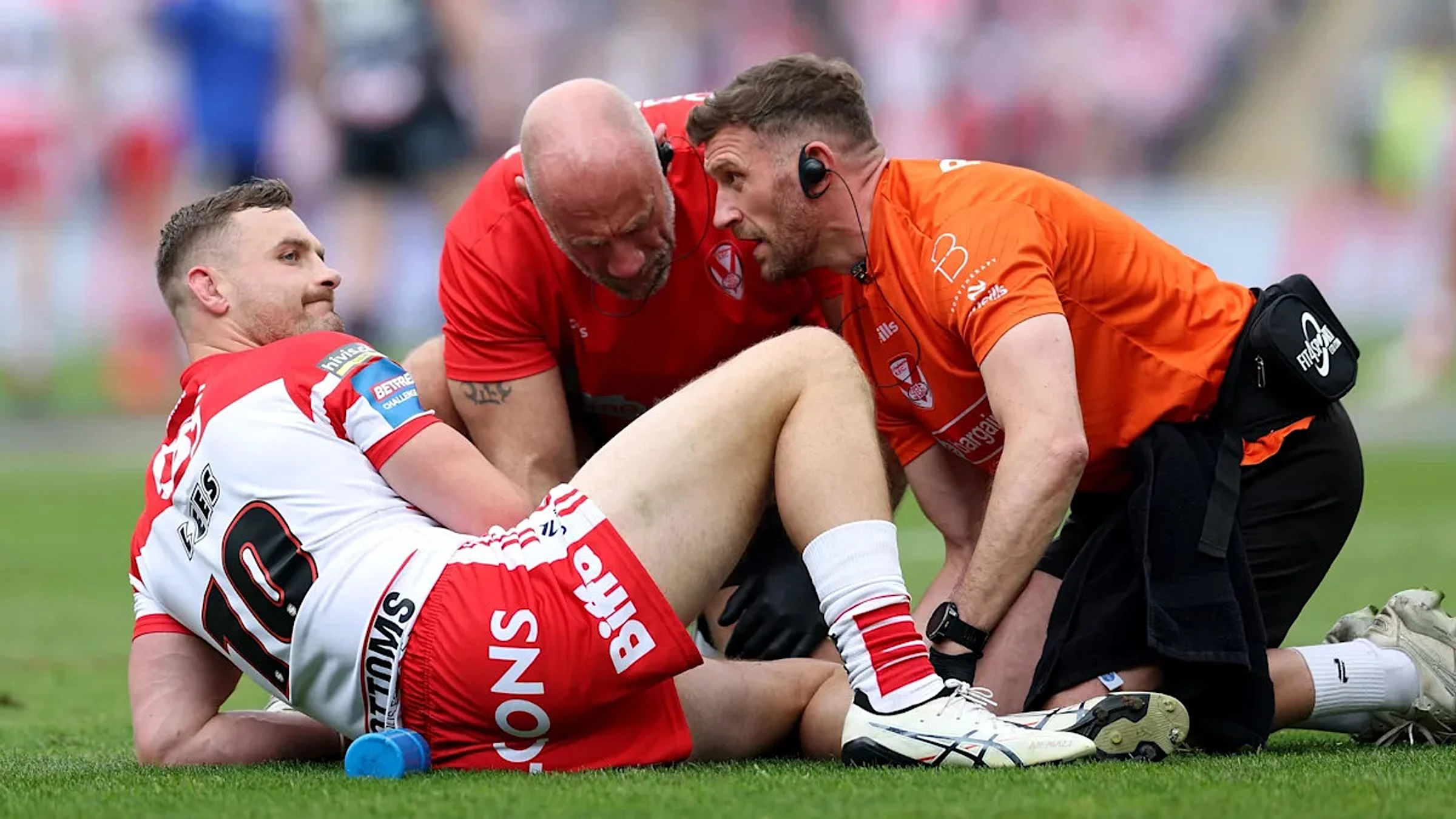 Saints captain Lees out for season with injury