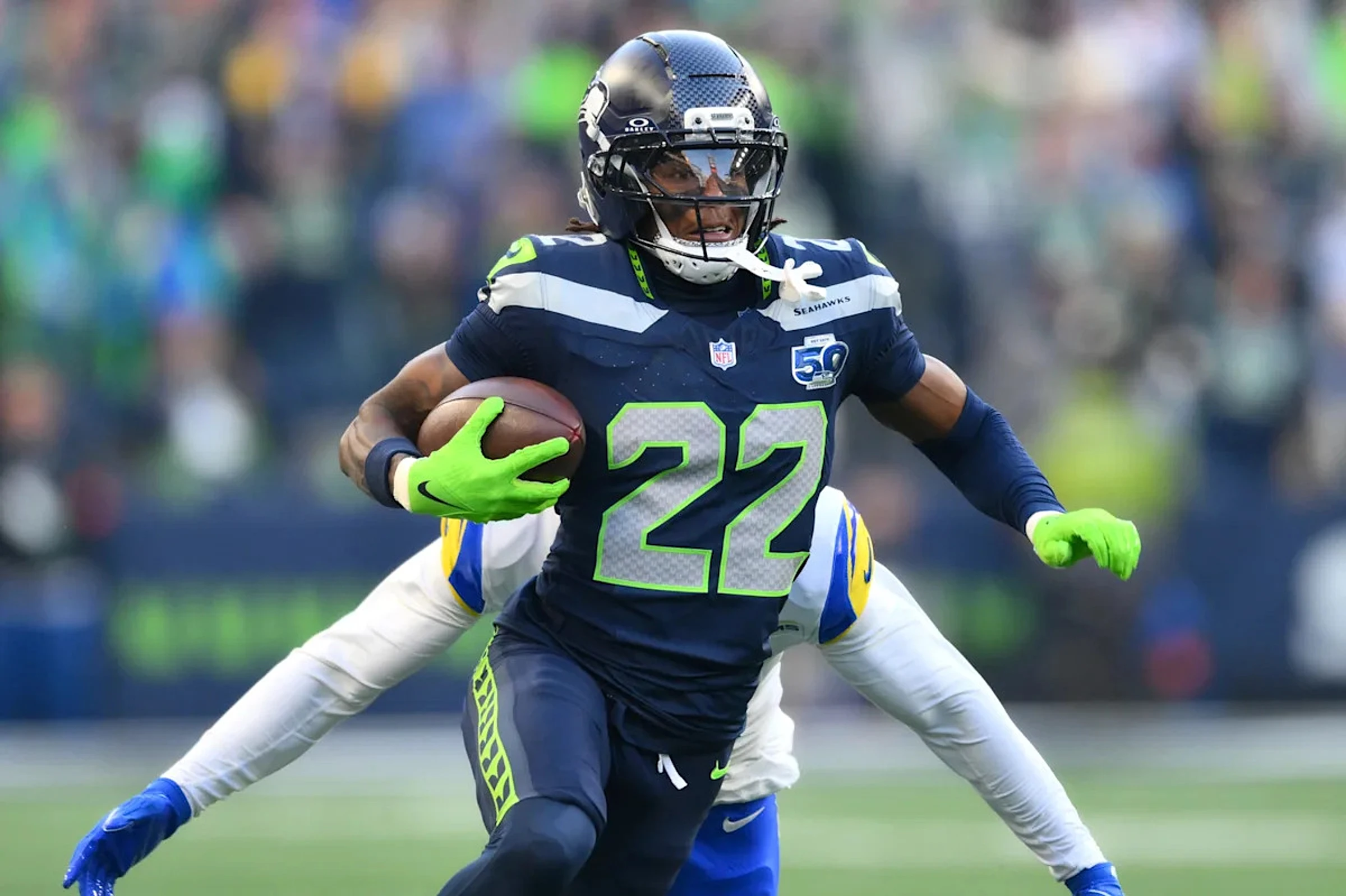 Will Seahawks WR Rashid Shaheed have nearly identical year in 2026?