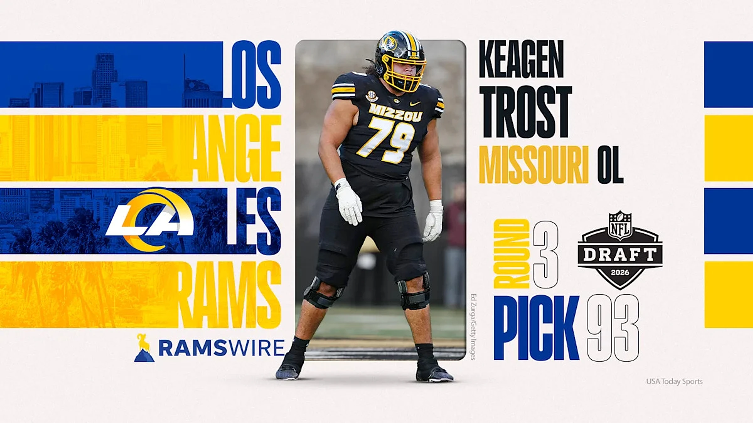 Keagan Trost could be the steal of the Rams' 2026 draft class