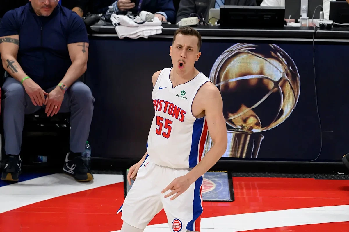 Pistons' Duncan Robinson providing more than shooting during playoff run