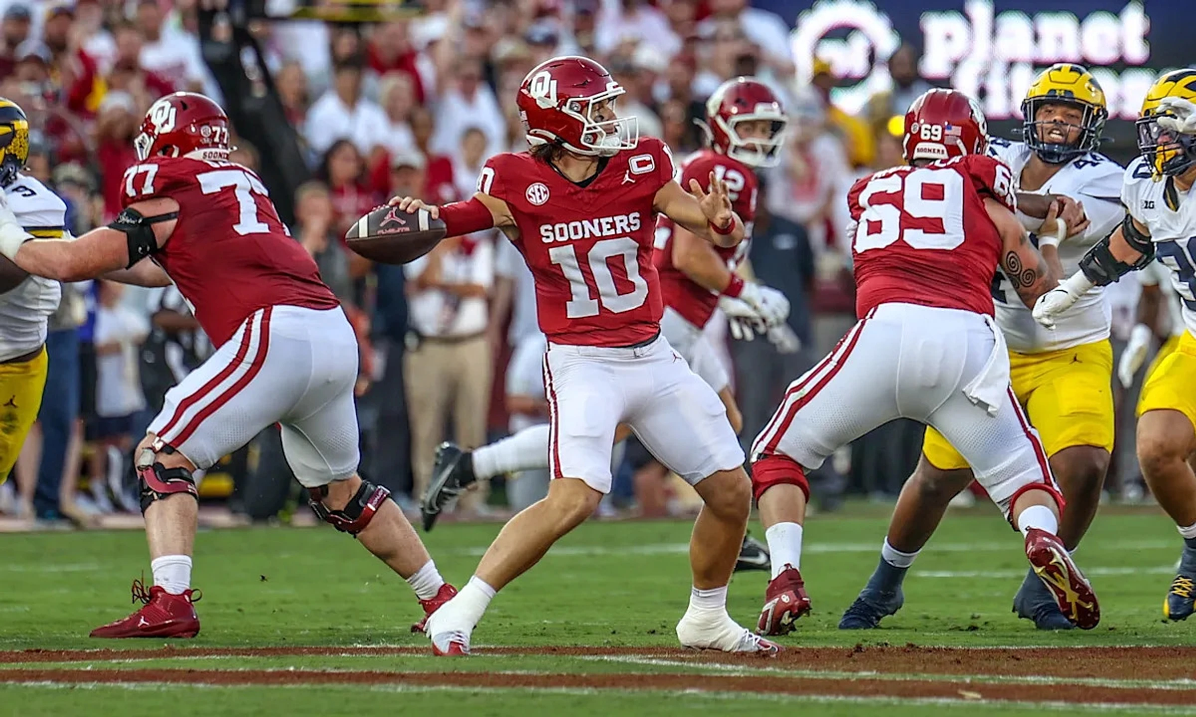 Michigan football Oklahoma game gets noon kickoff